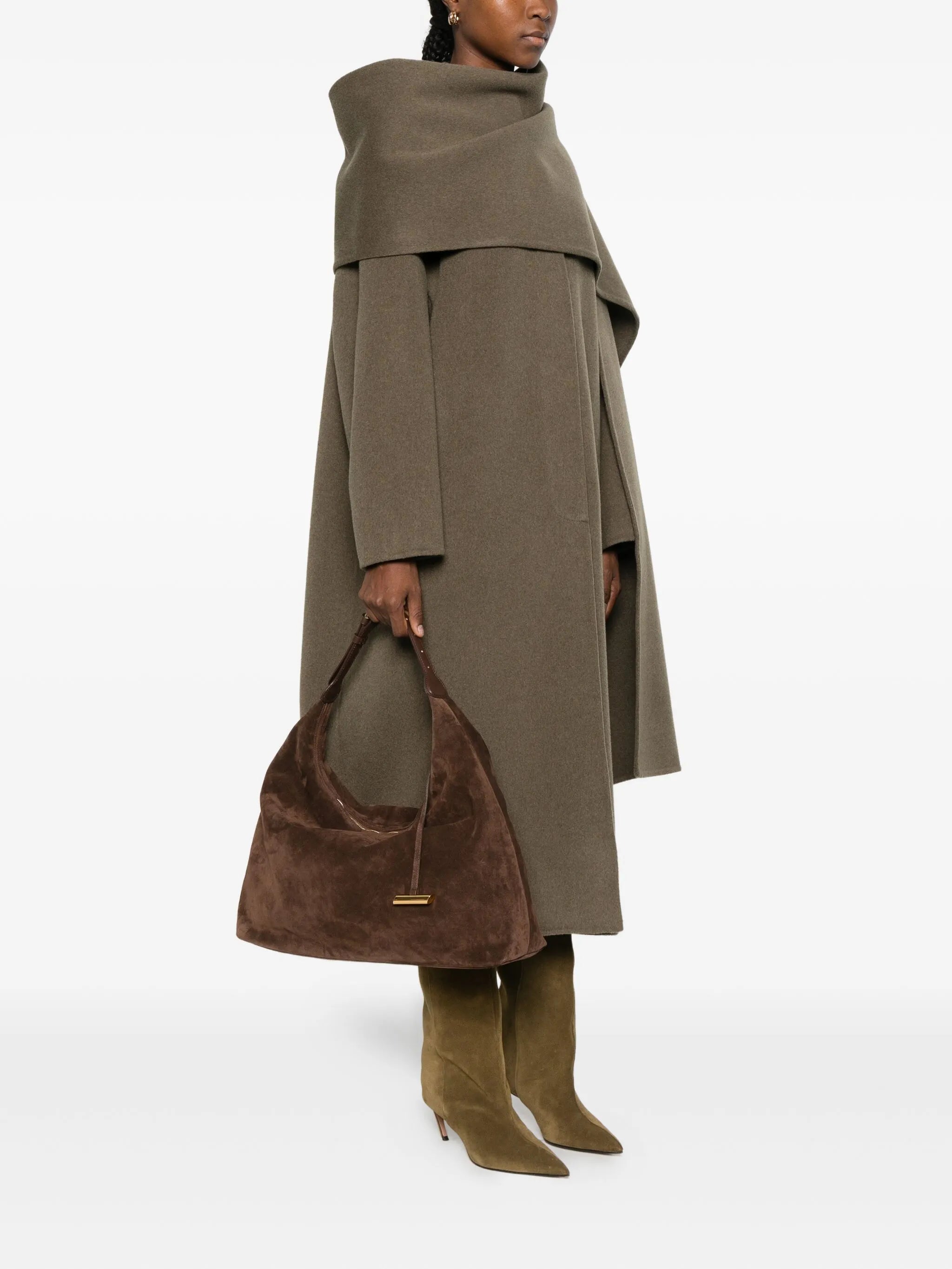 suede shoulder bag