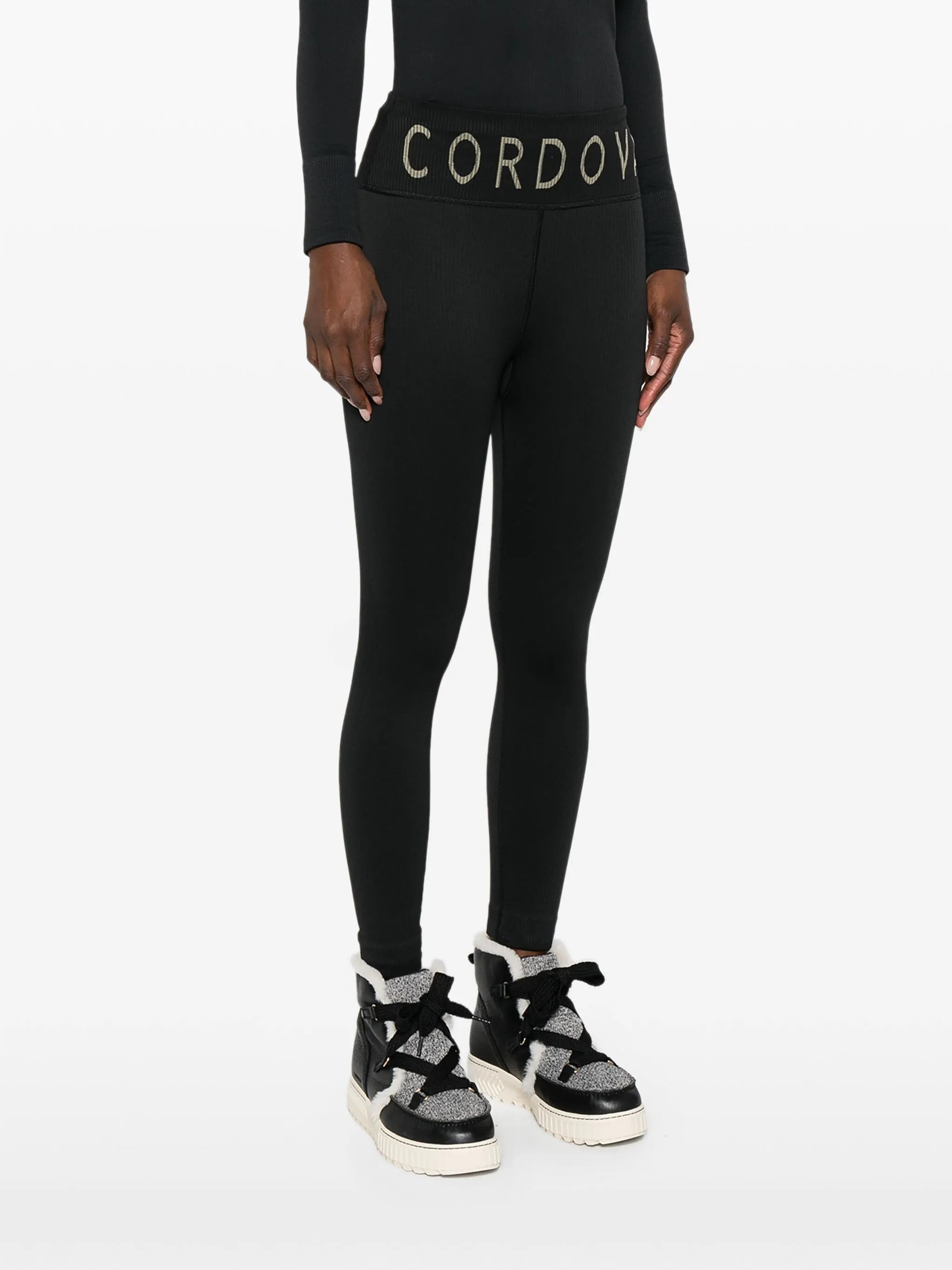 logo-detail baselayer pants