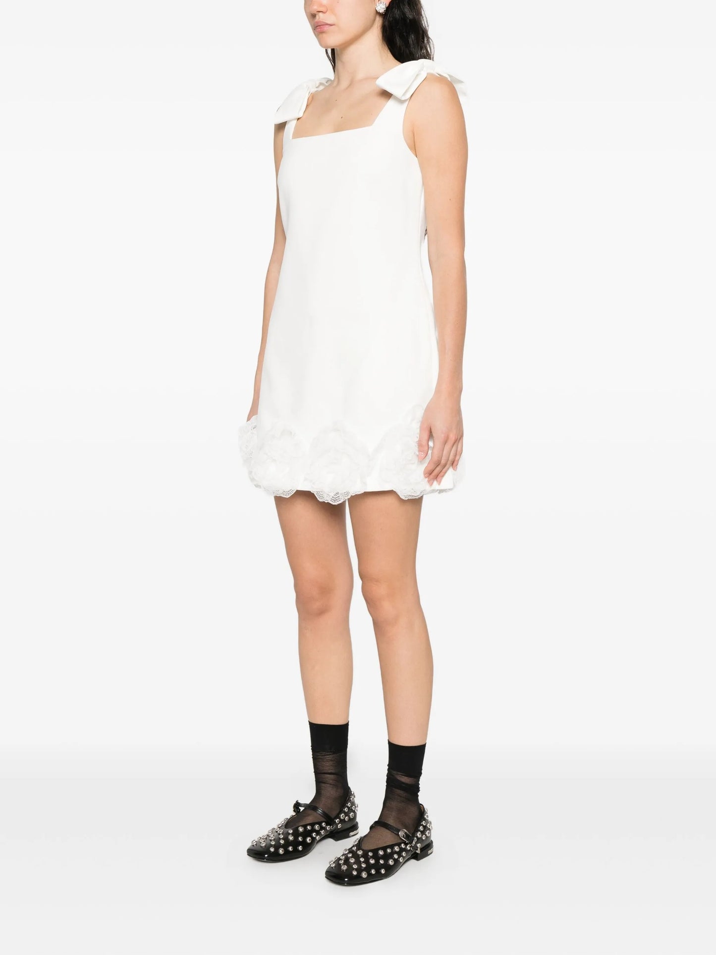 sleeveless mini dress