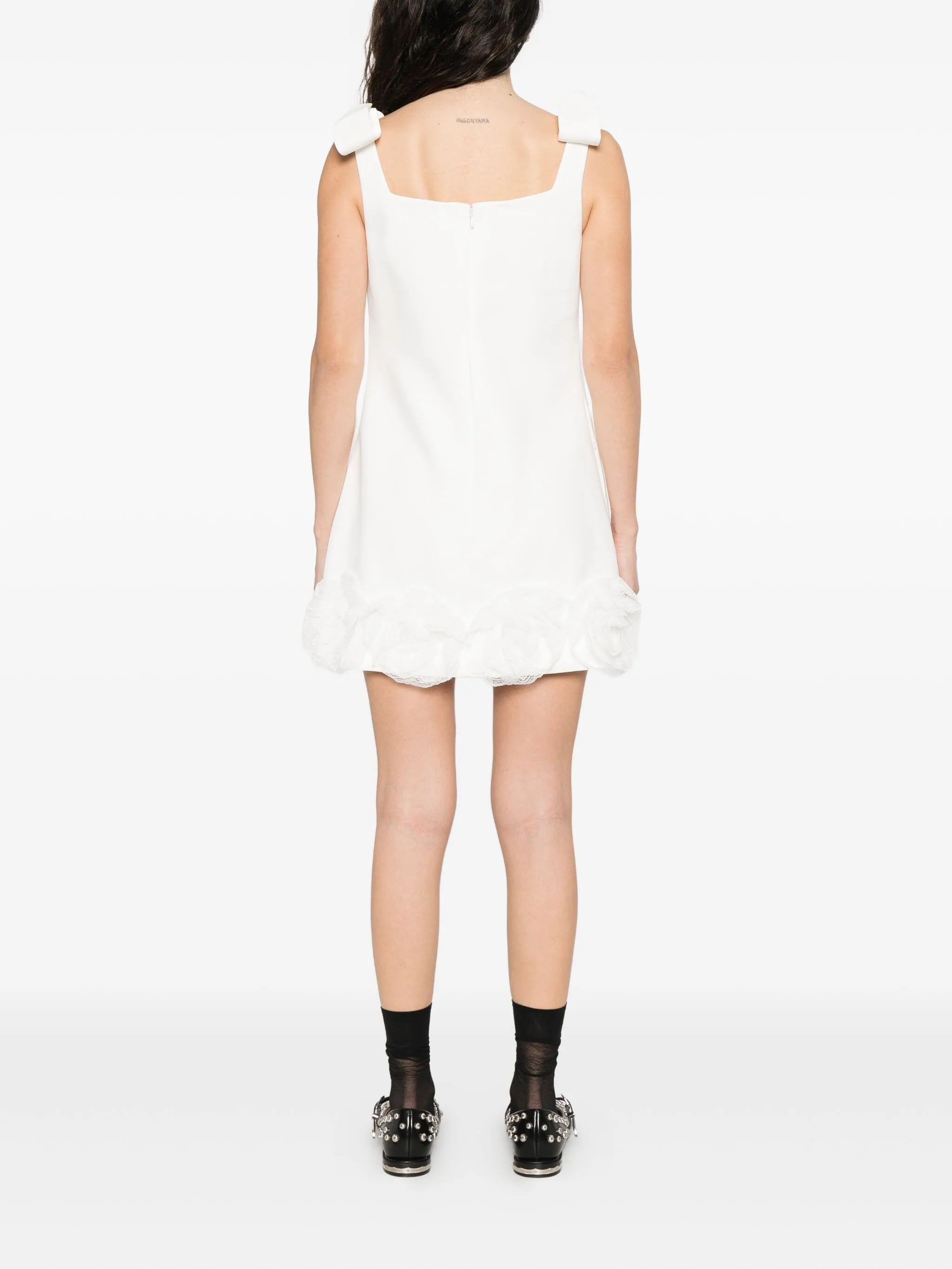 sleeveless mini dress