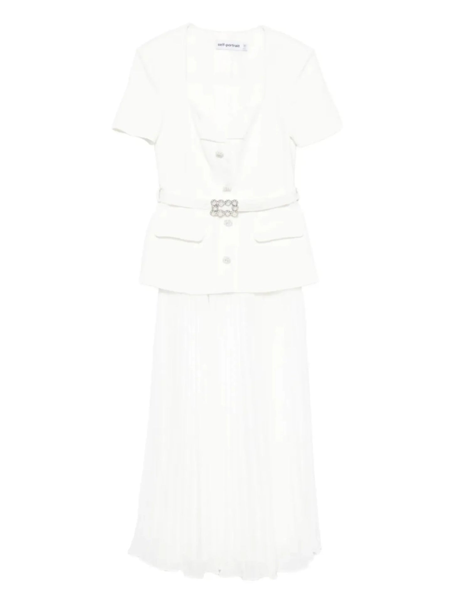 v-neck midi dress