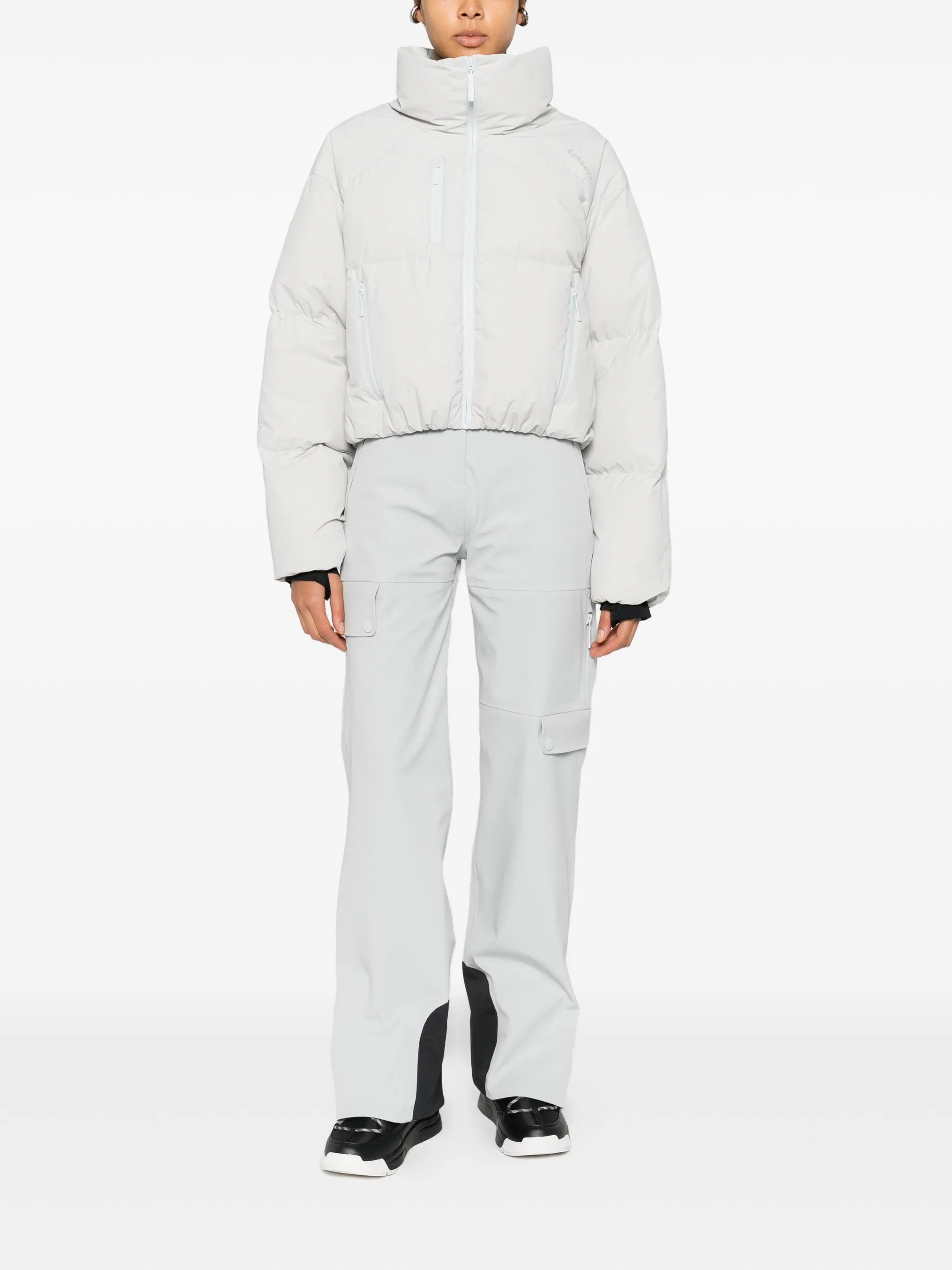 Cortina zip puffer ski jacket