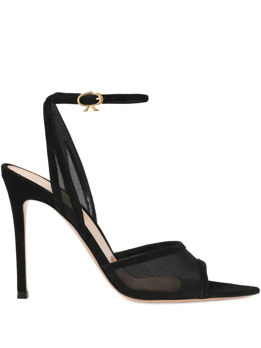 100mm Dorotea slingback sandals