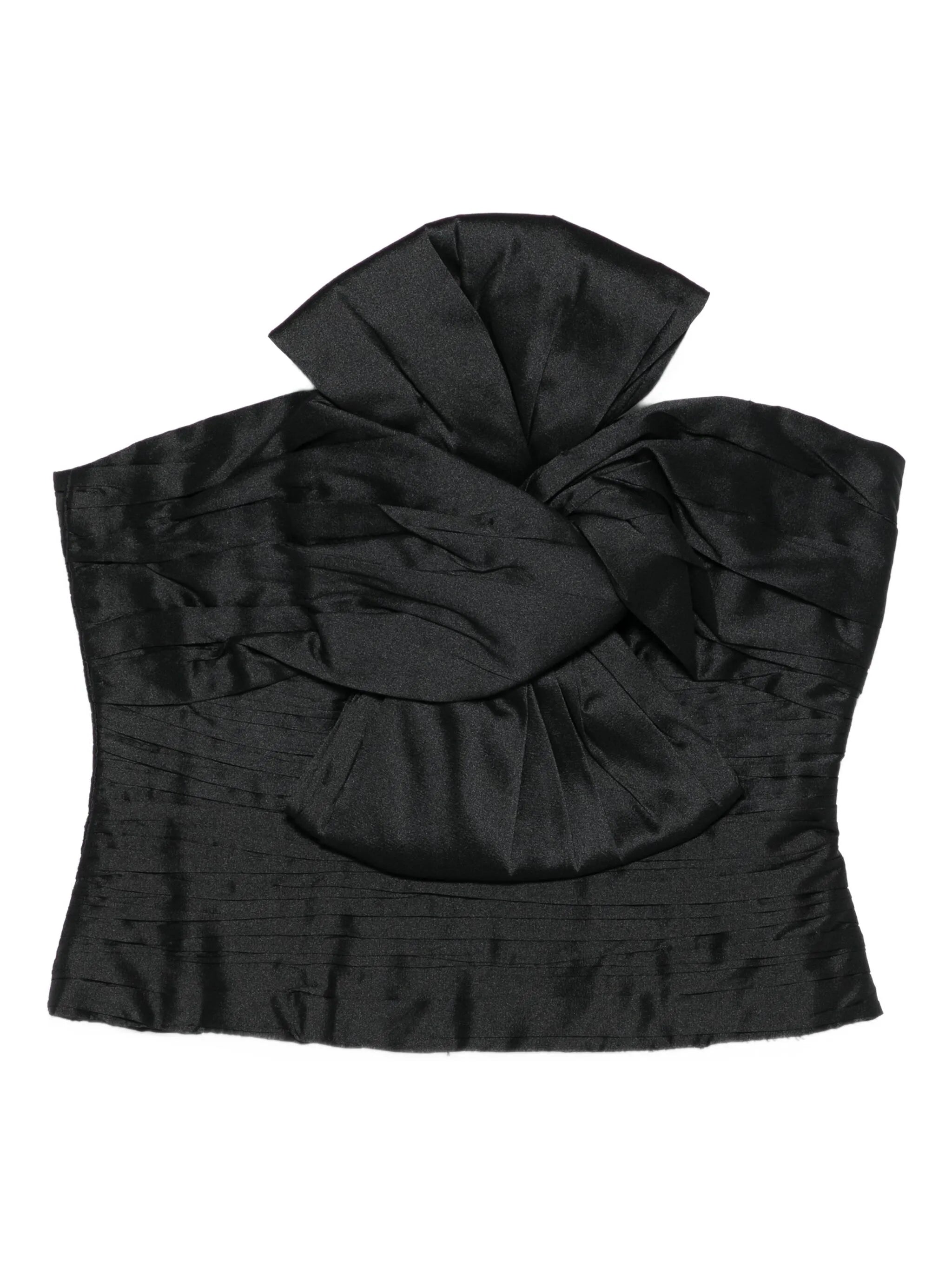 Stella bow-detail top