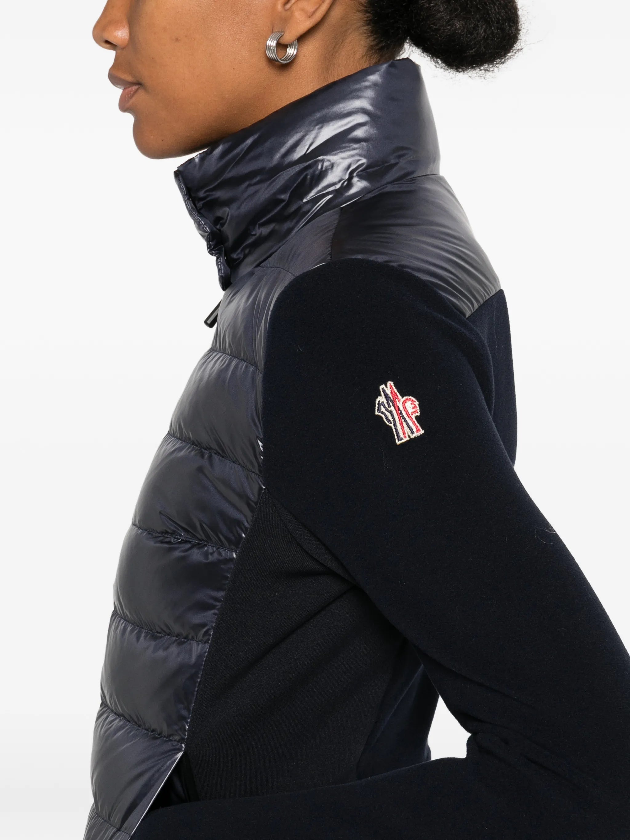 padded zip-up jacket
