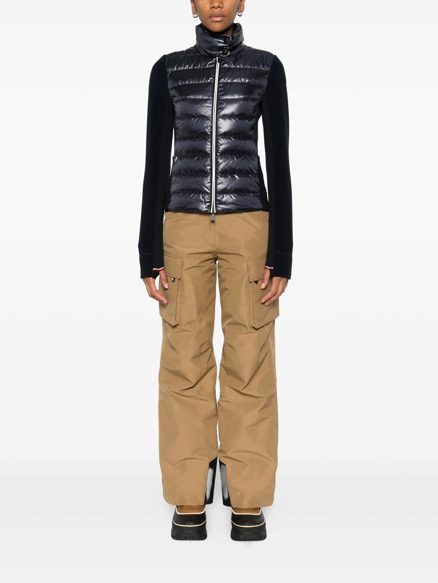 padded zip-up jacket