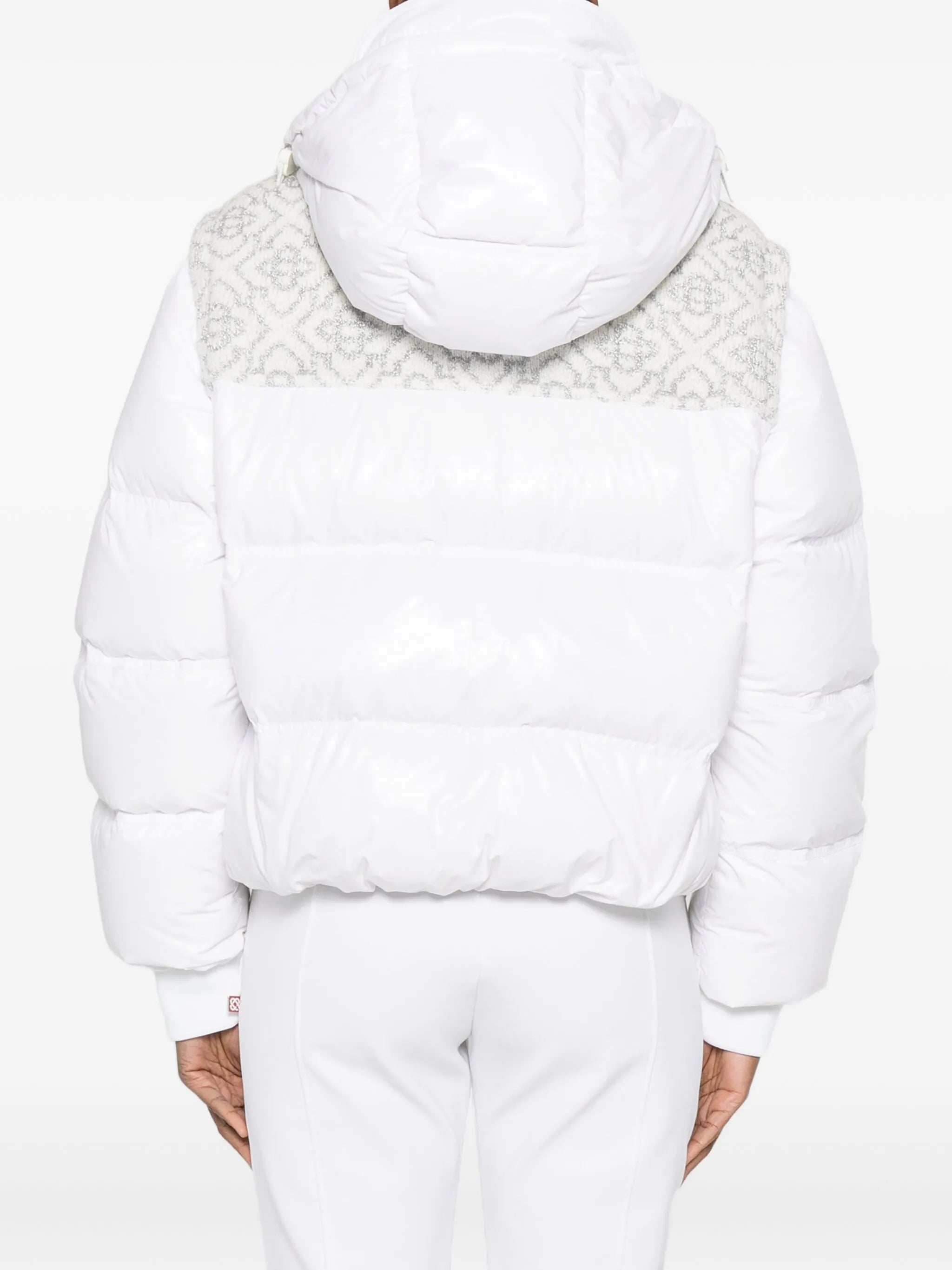 zip-up puffer ski jacket