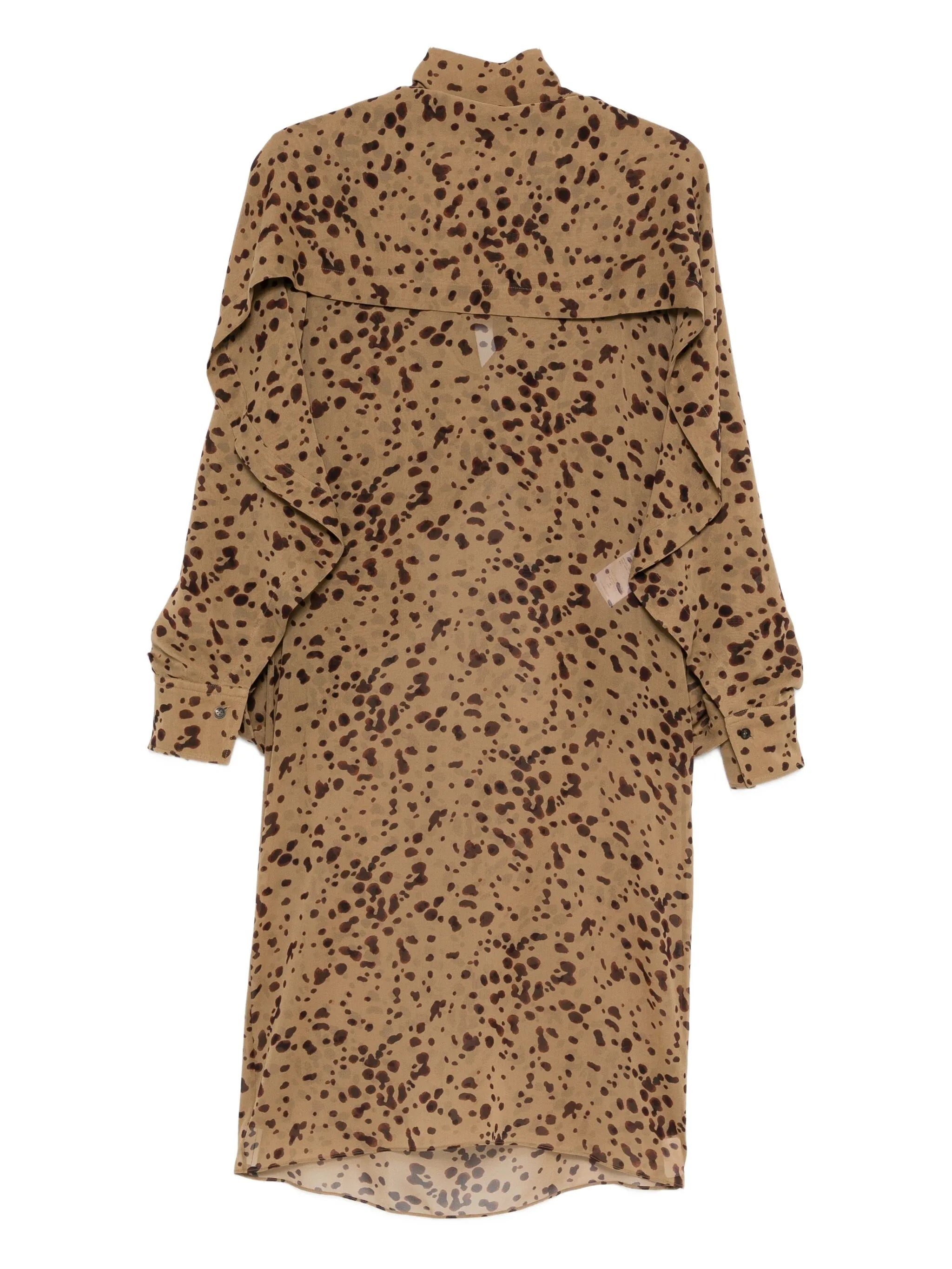 silk midi dress