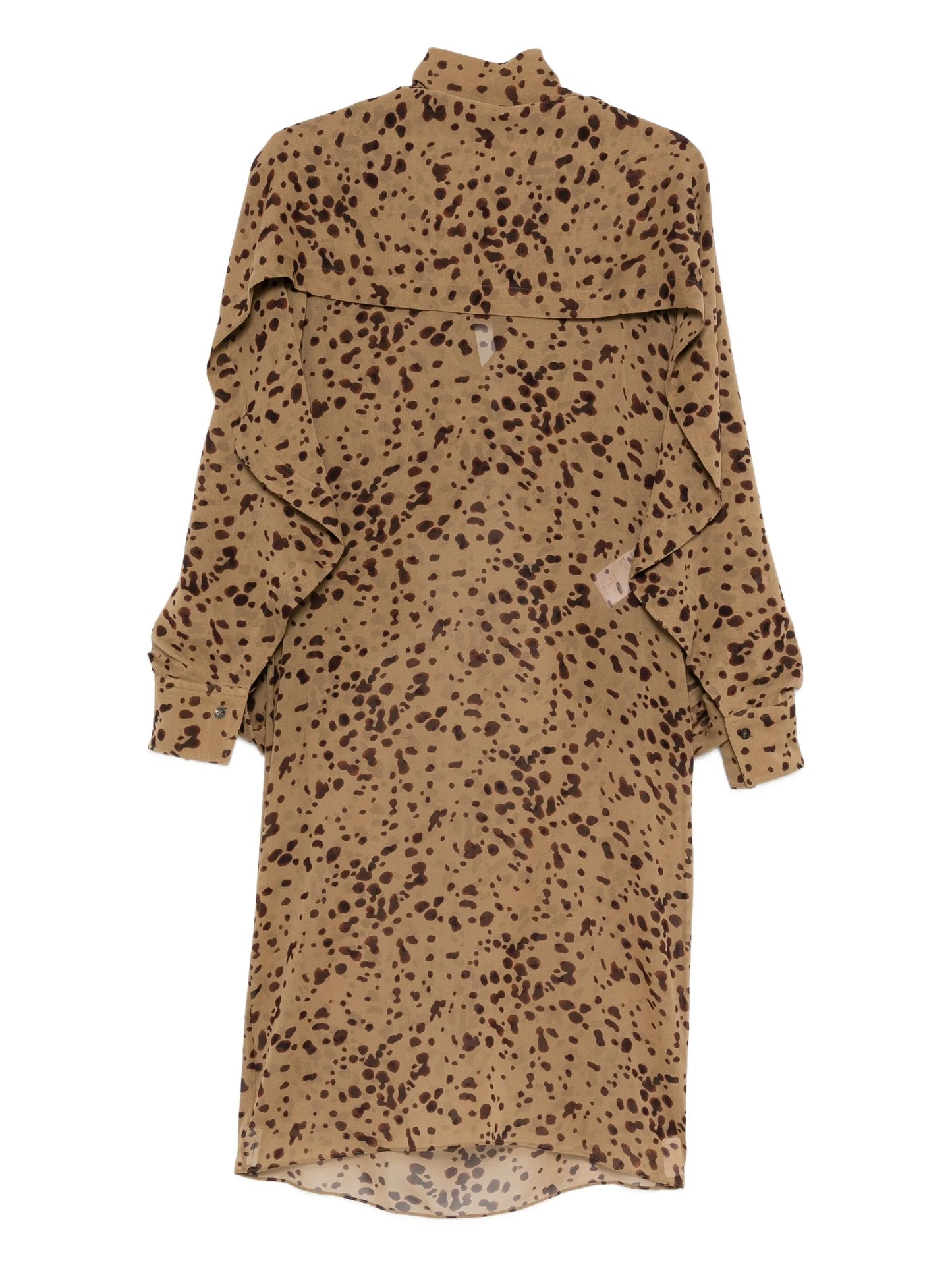 silk midi dress