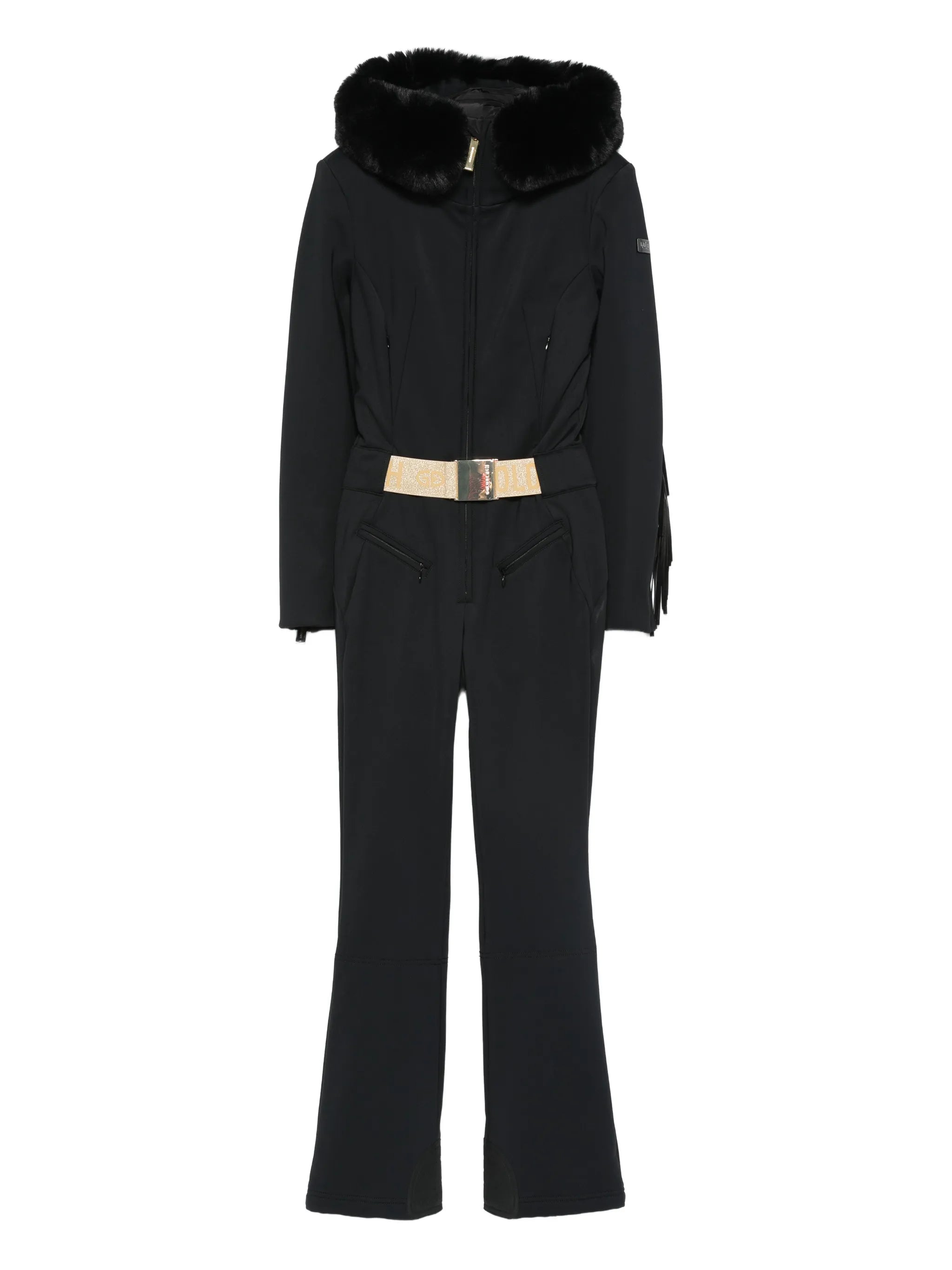 Fringe ski suit