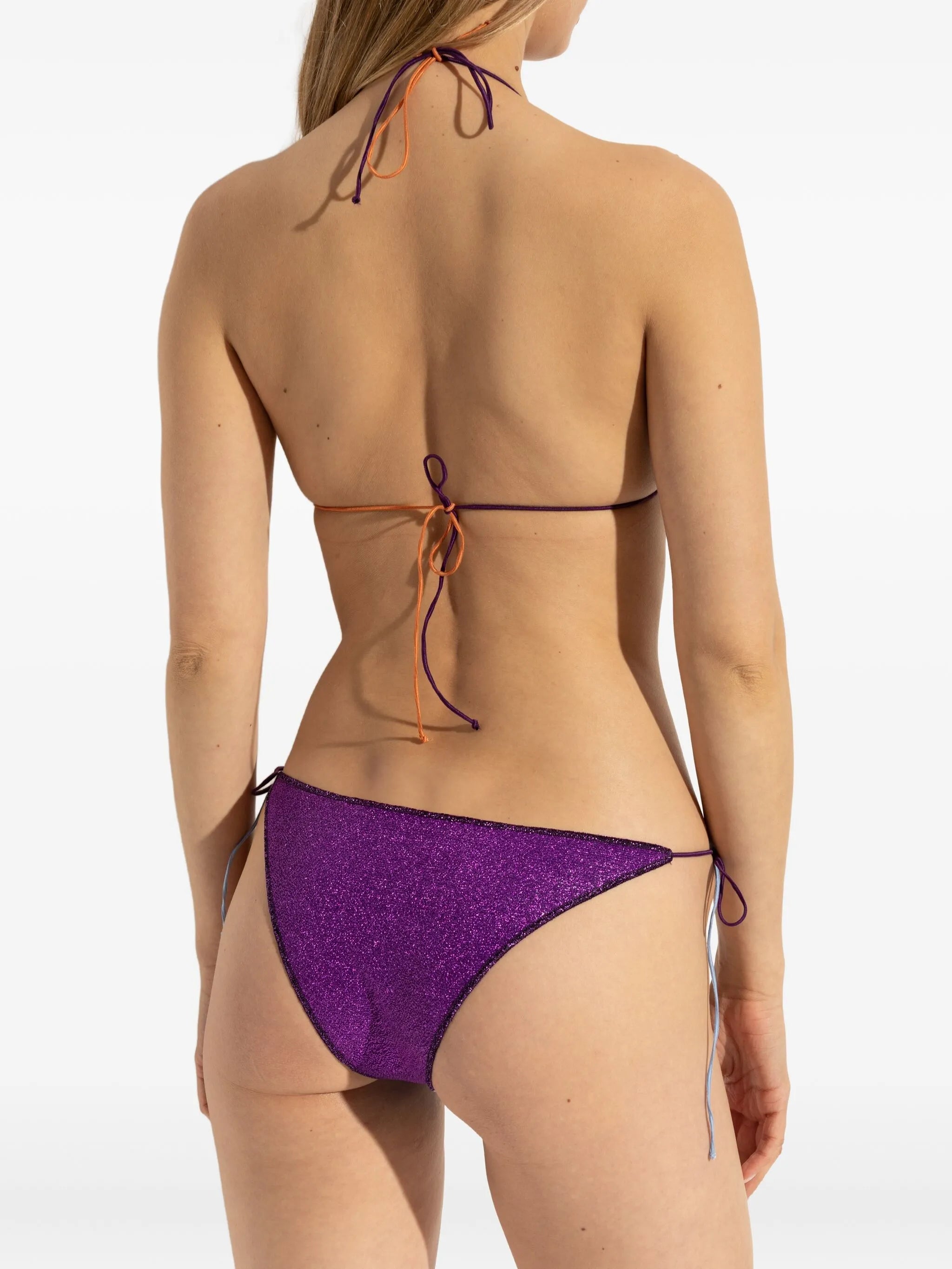 glitter-detailing bikini