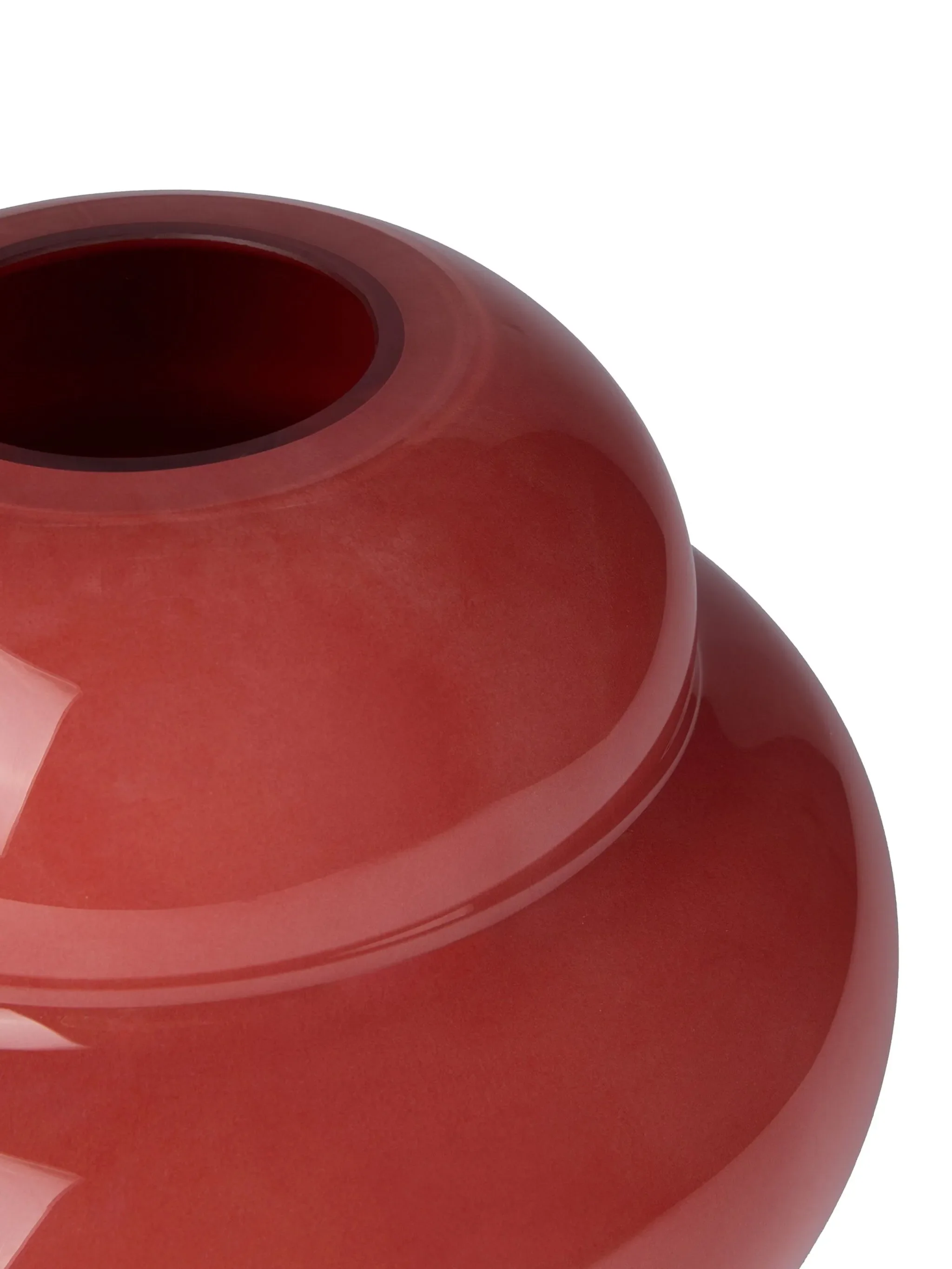 form glass vase cherry 20cm