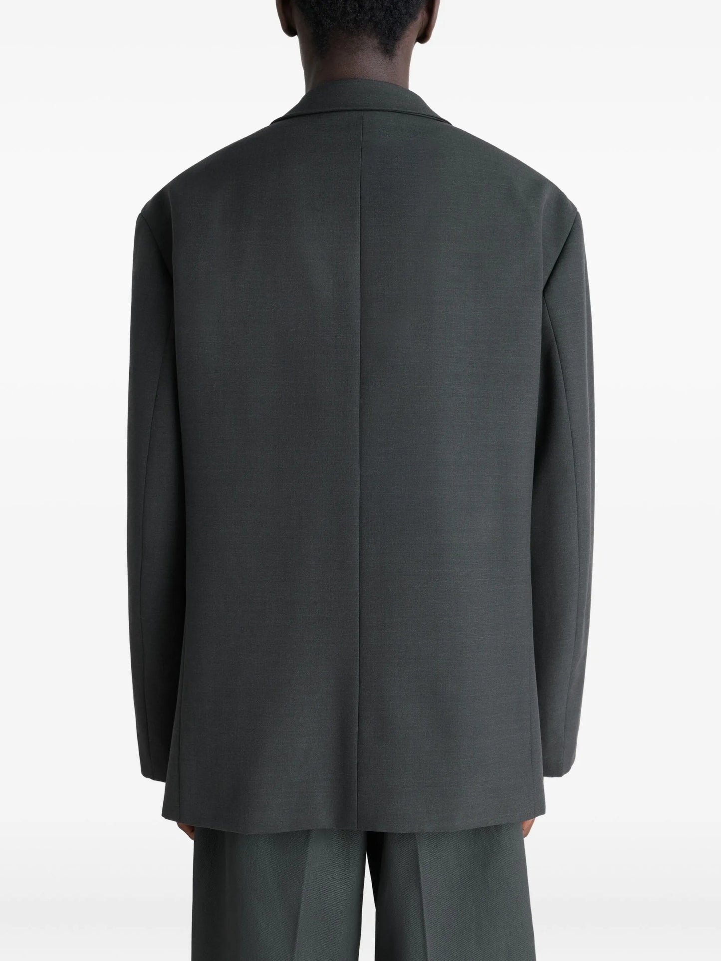 double-breasted blazer