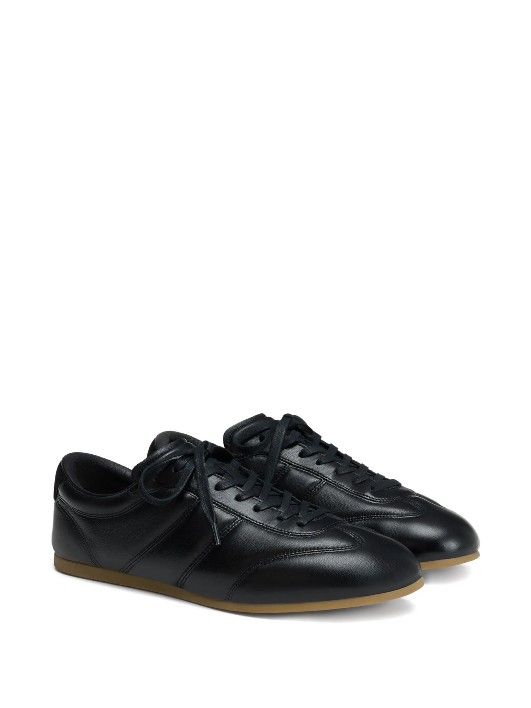 leather sneakers