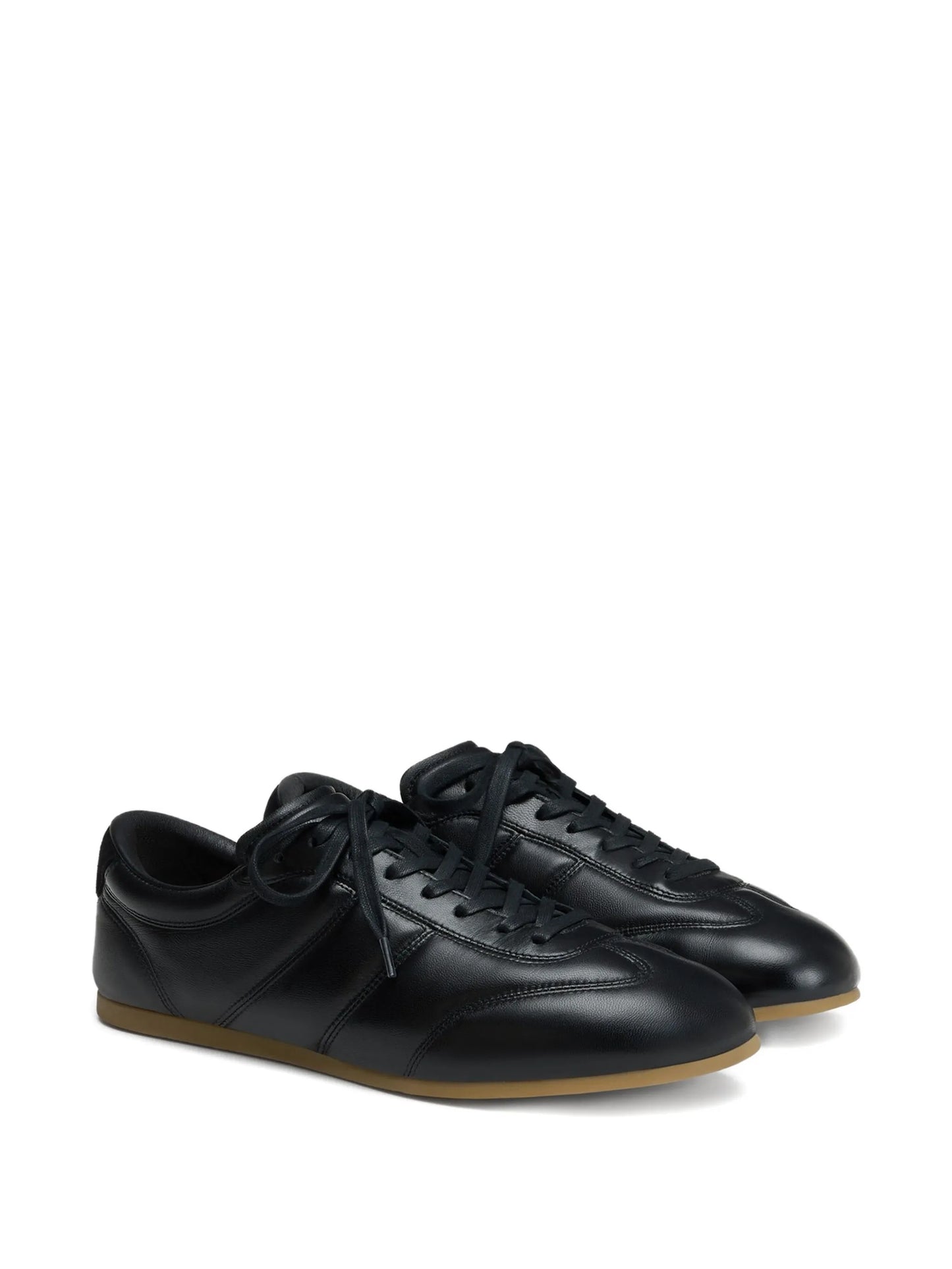 leather sneakers