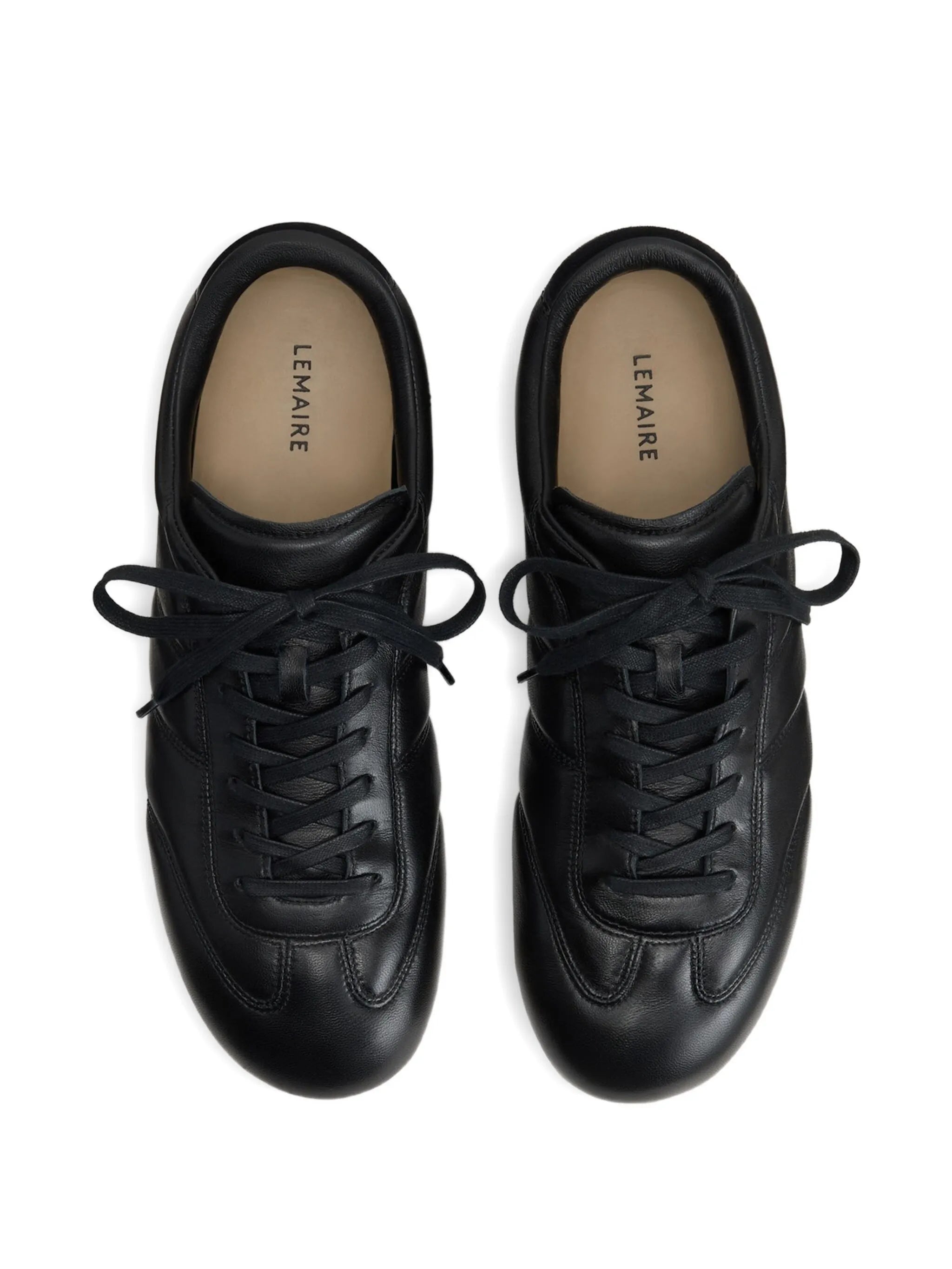 leather sneakers