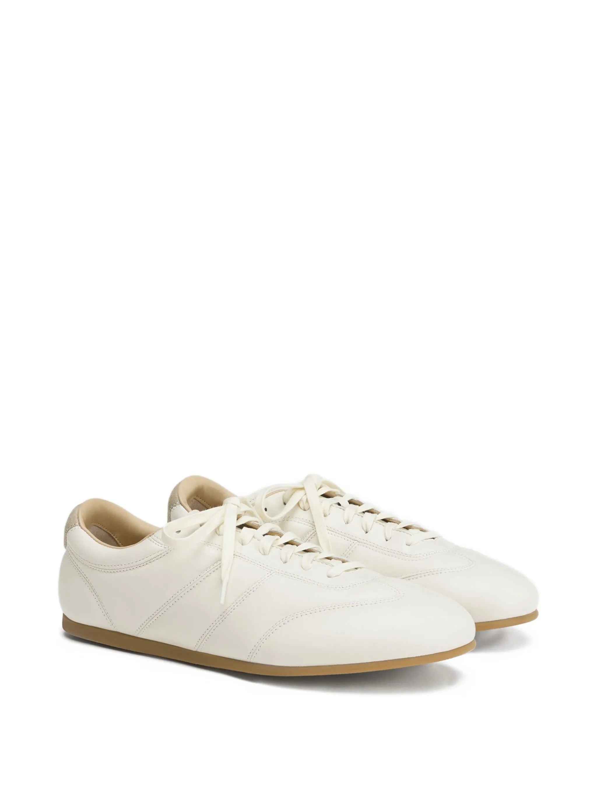 leather sneakers