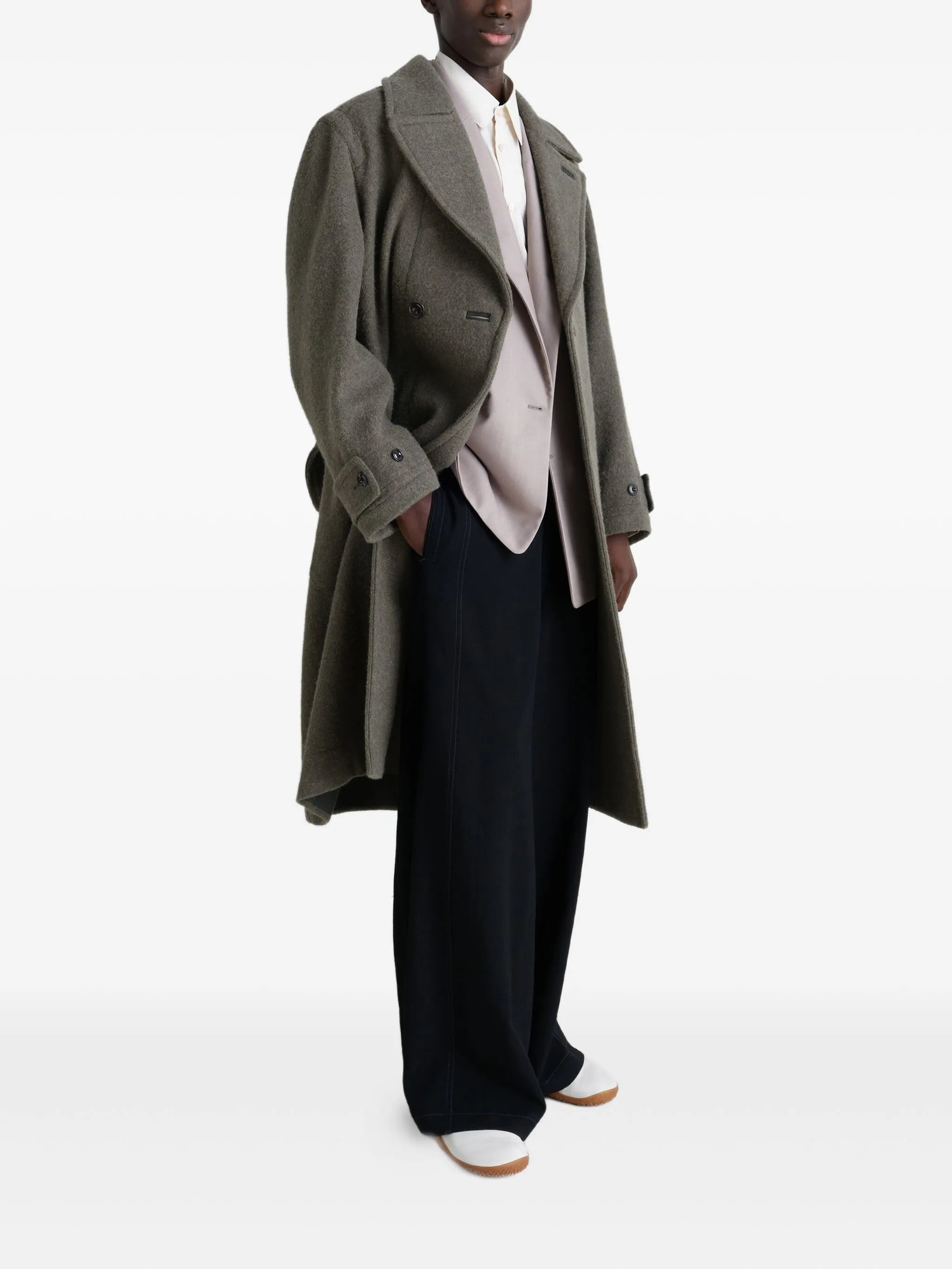 belted coat