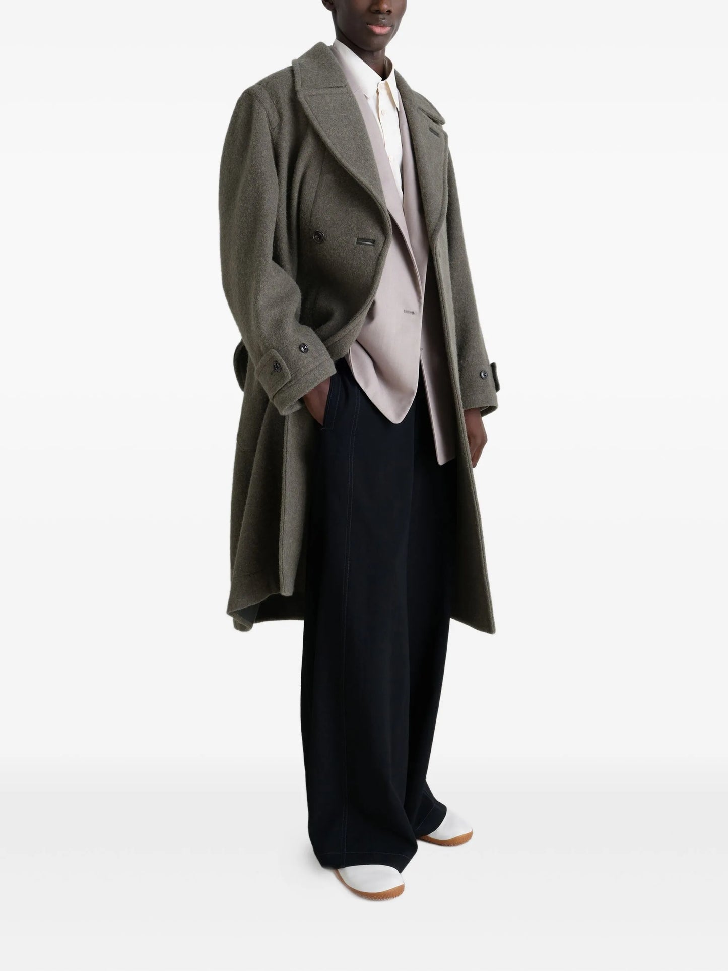 belted coat