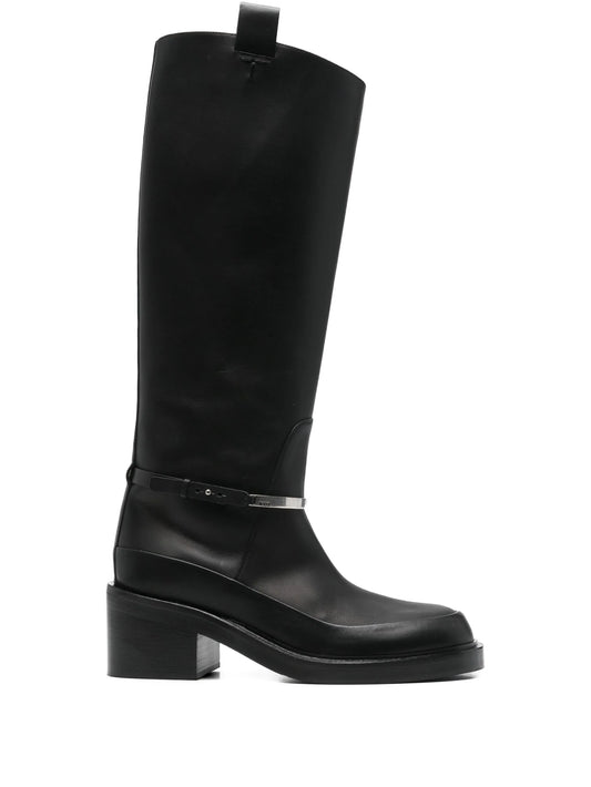 60mm metal-strap boots