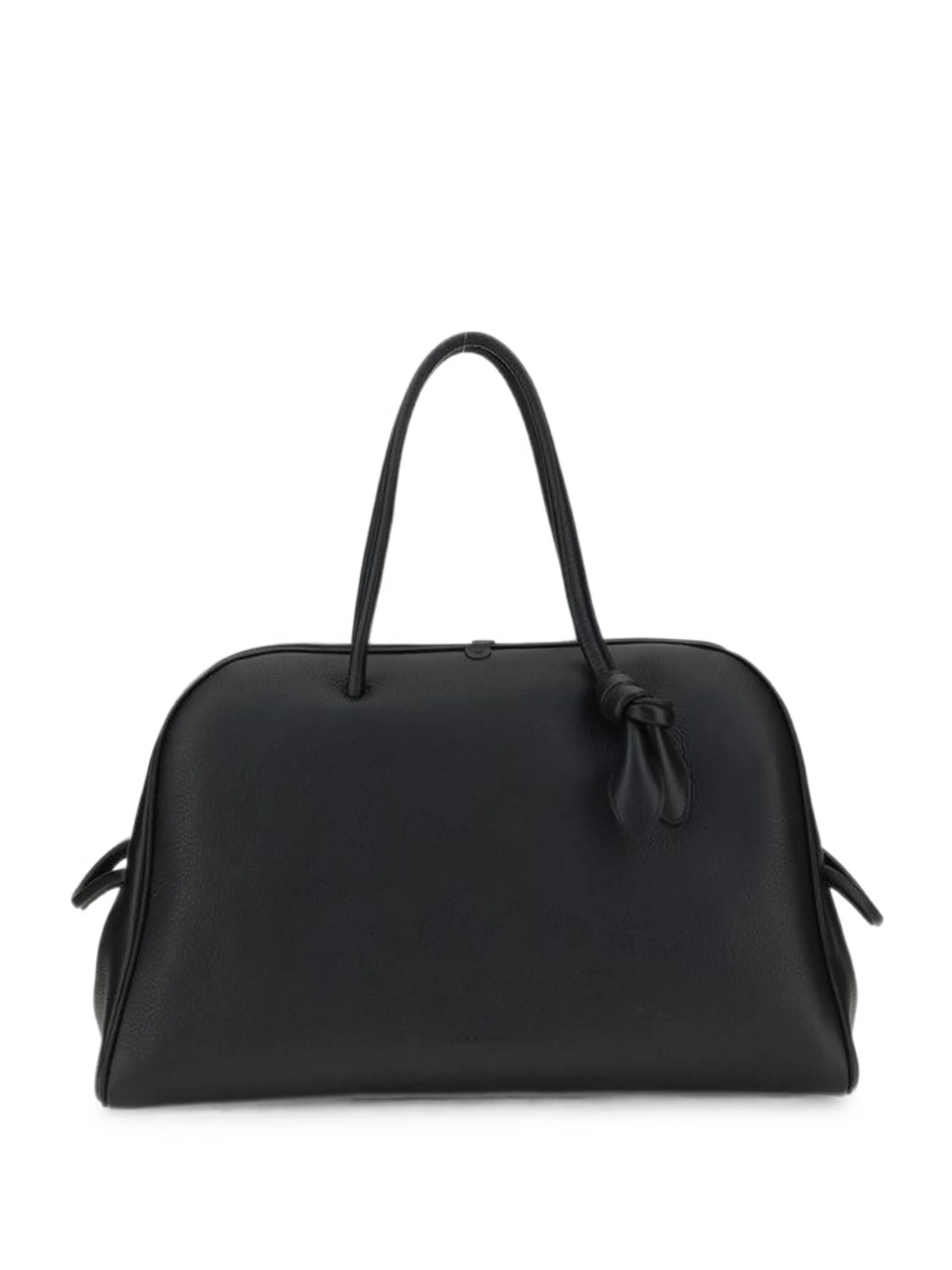 large Tourism leather tote bag