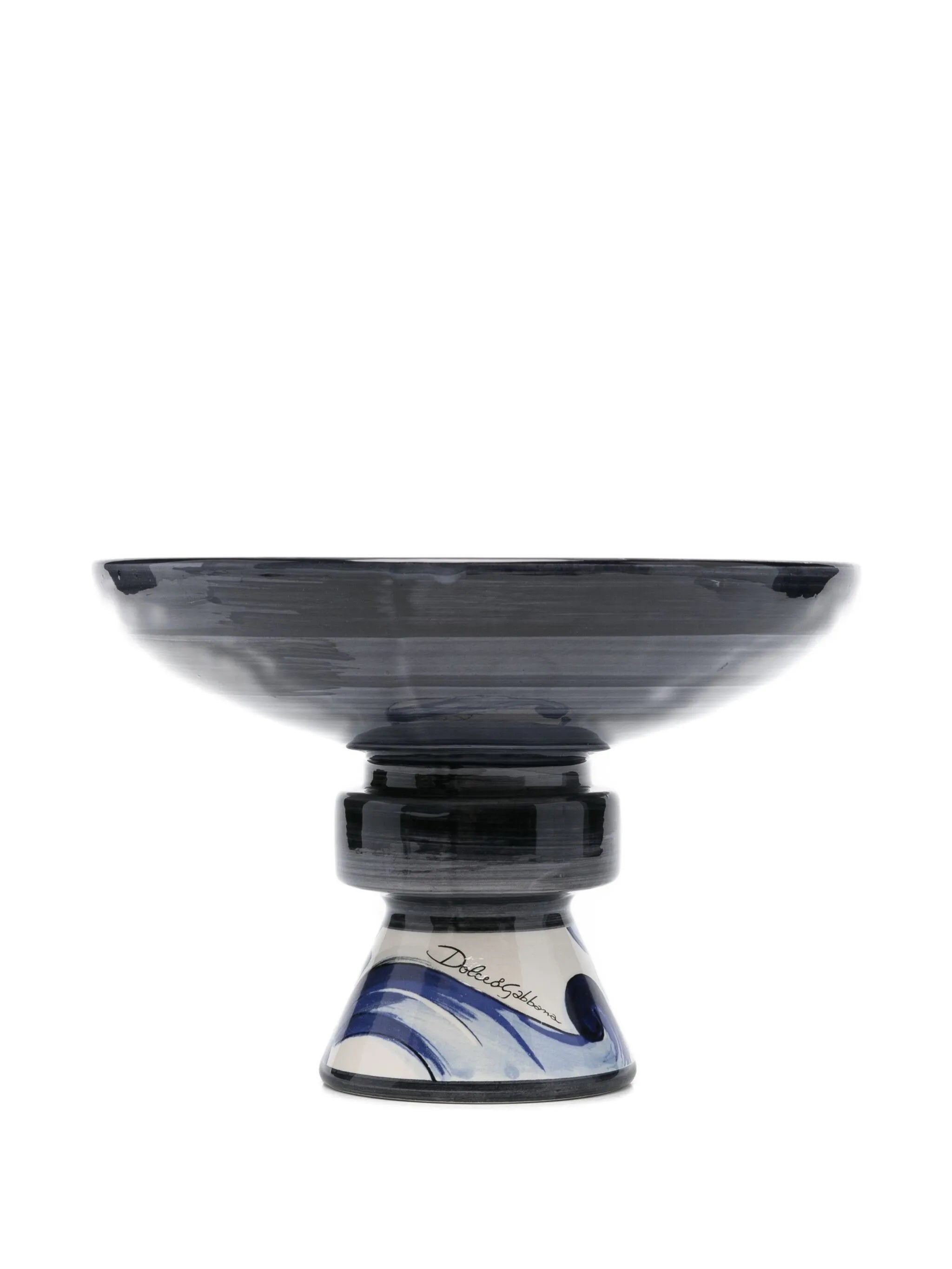 ceramic stand bowl