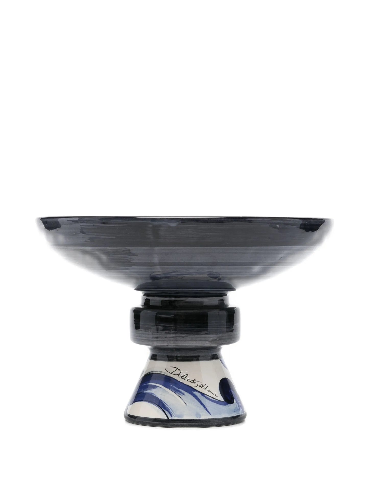 ceramic stand bowl