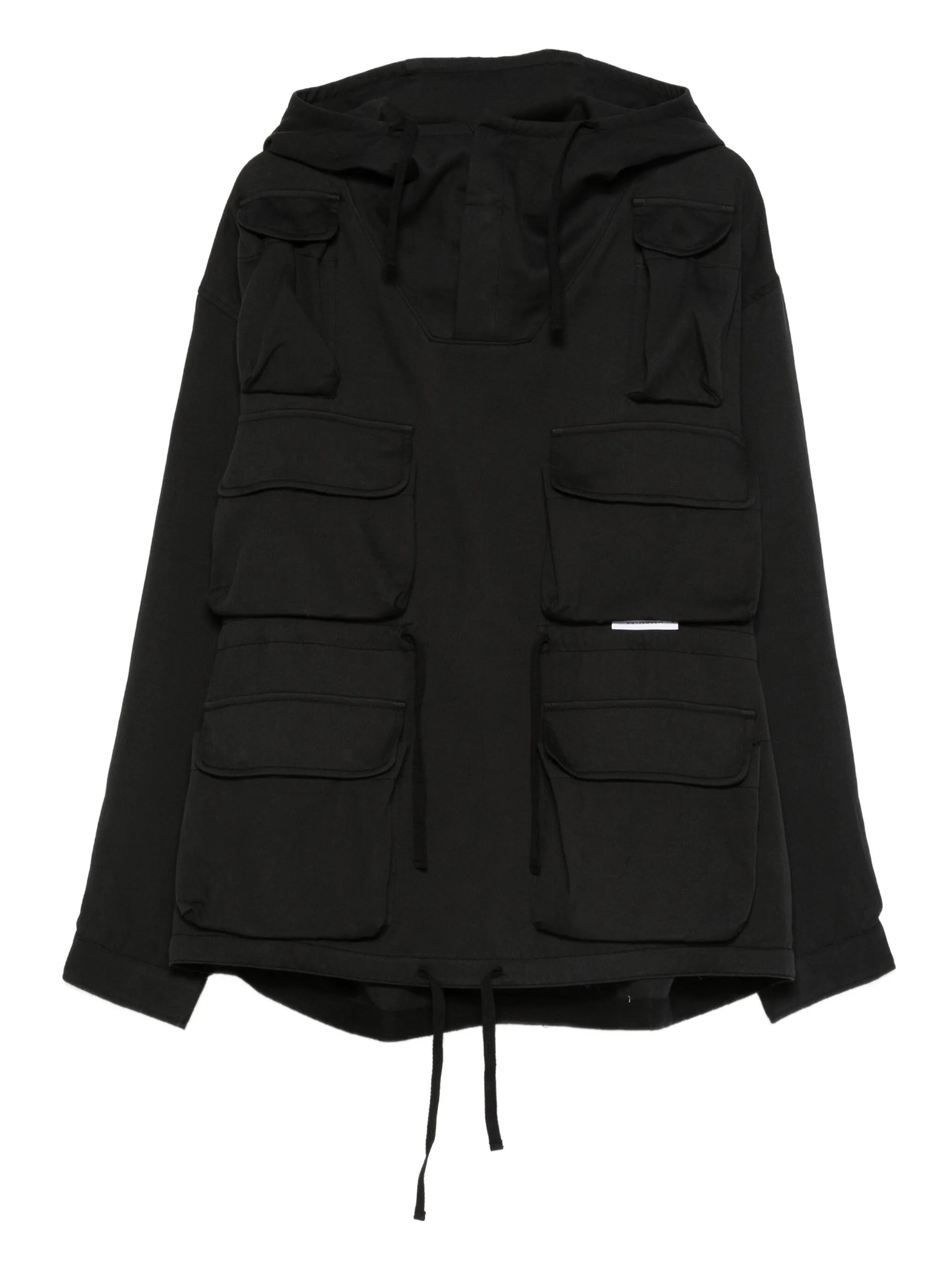 multi-pocket hoodie