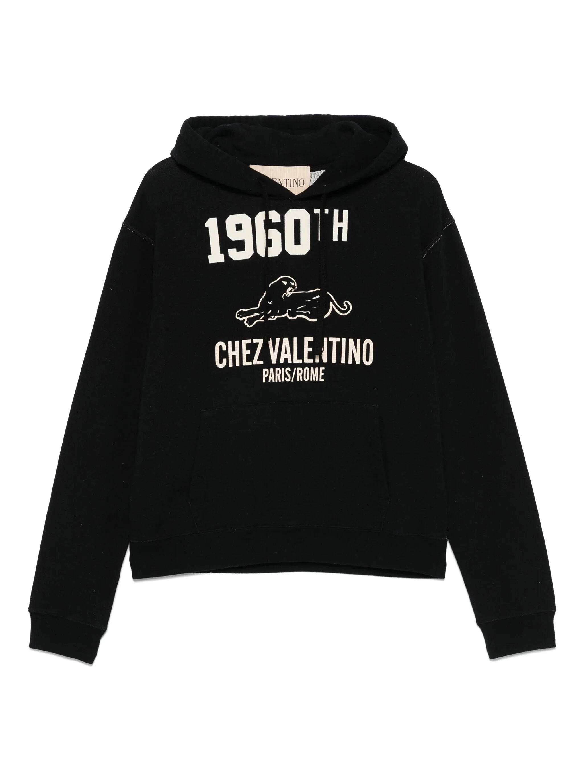 logo-print hoodie