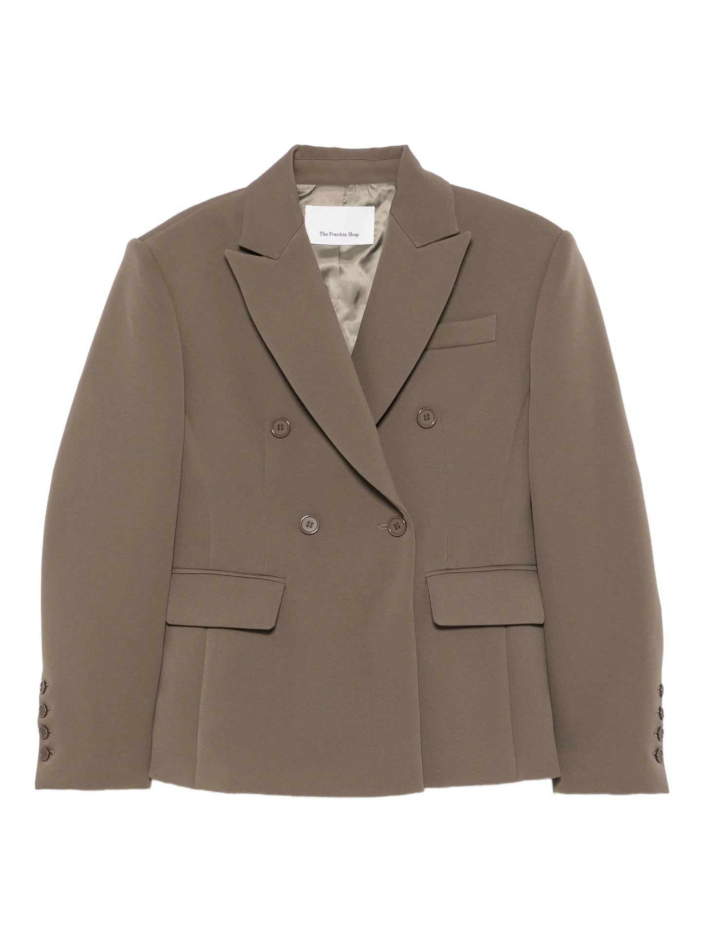 Doyer peak-lapel double-breasted blazer