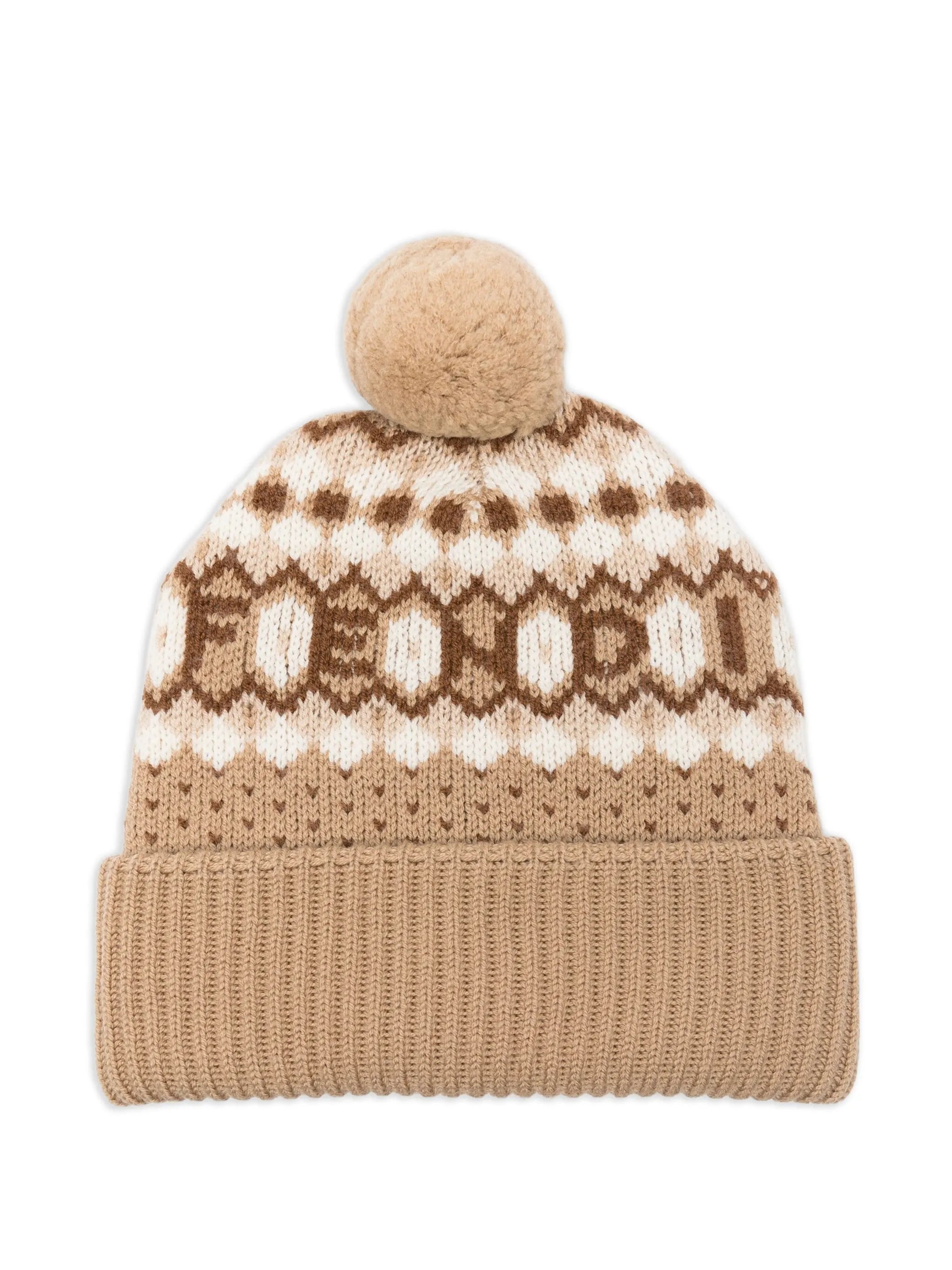 pompom nordic beanie