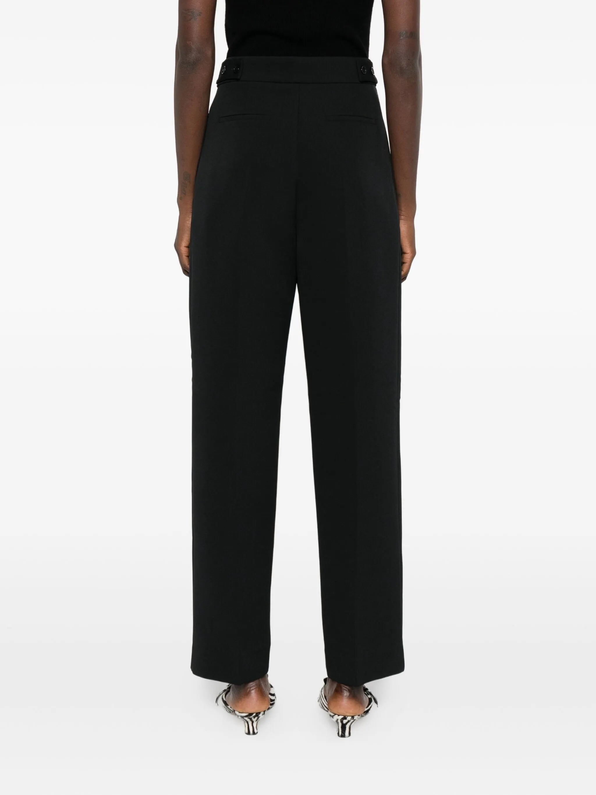 Doyer pleated trousers