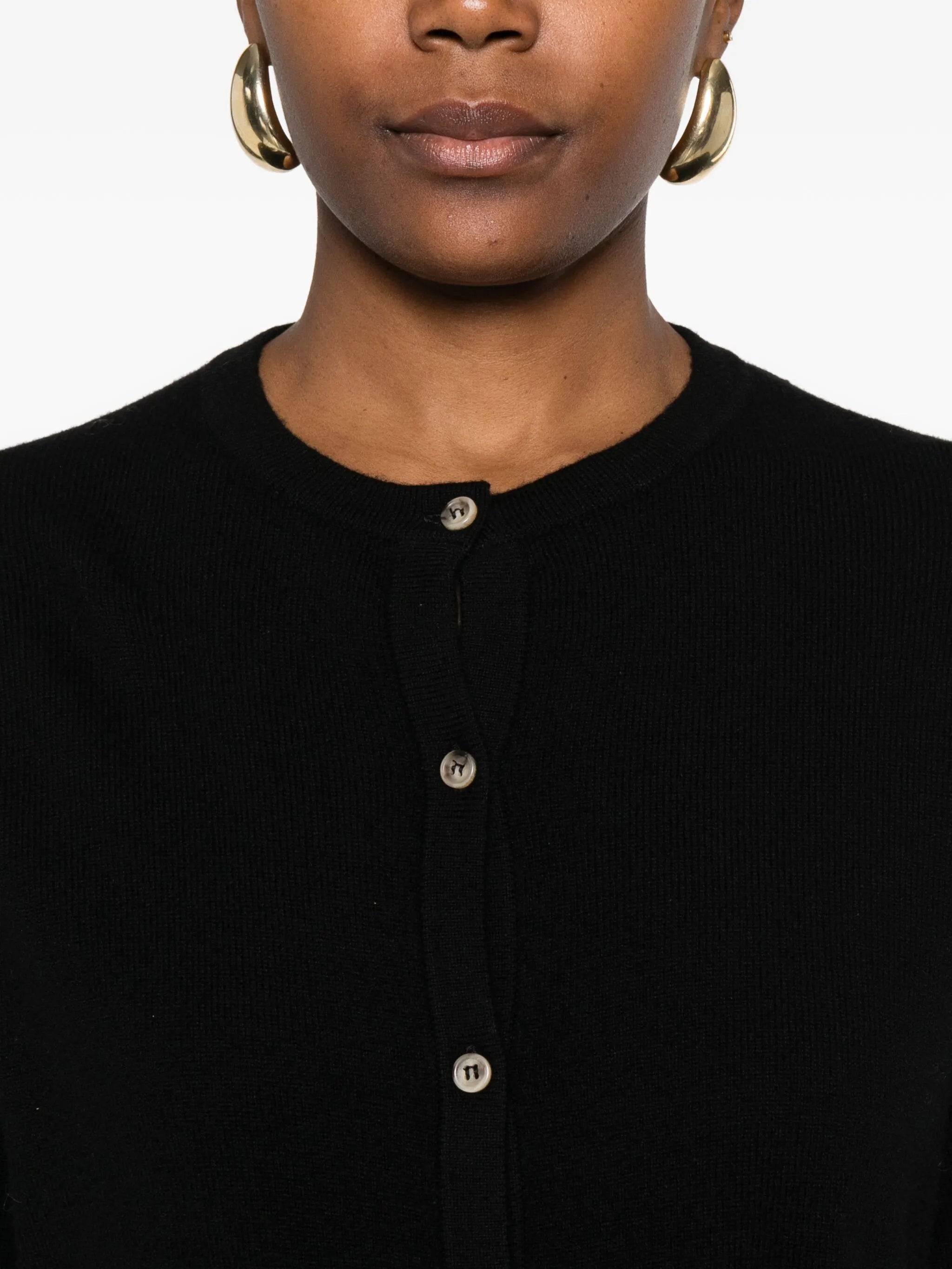 crew neck cardigan