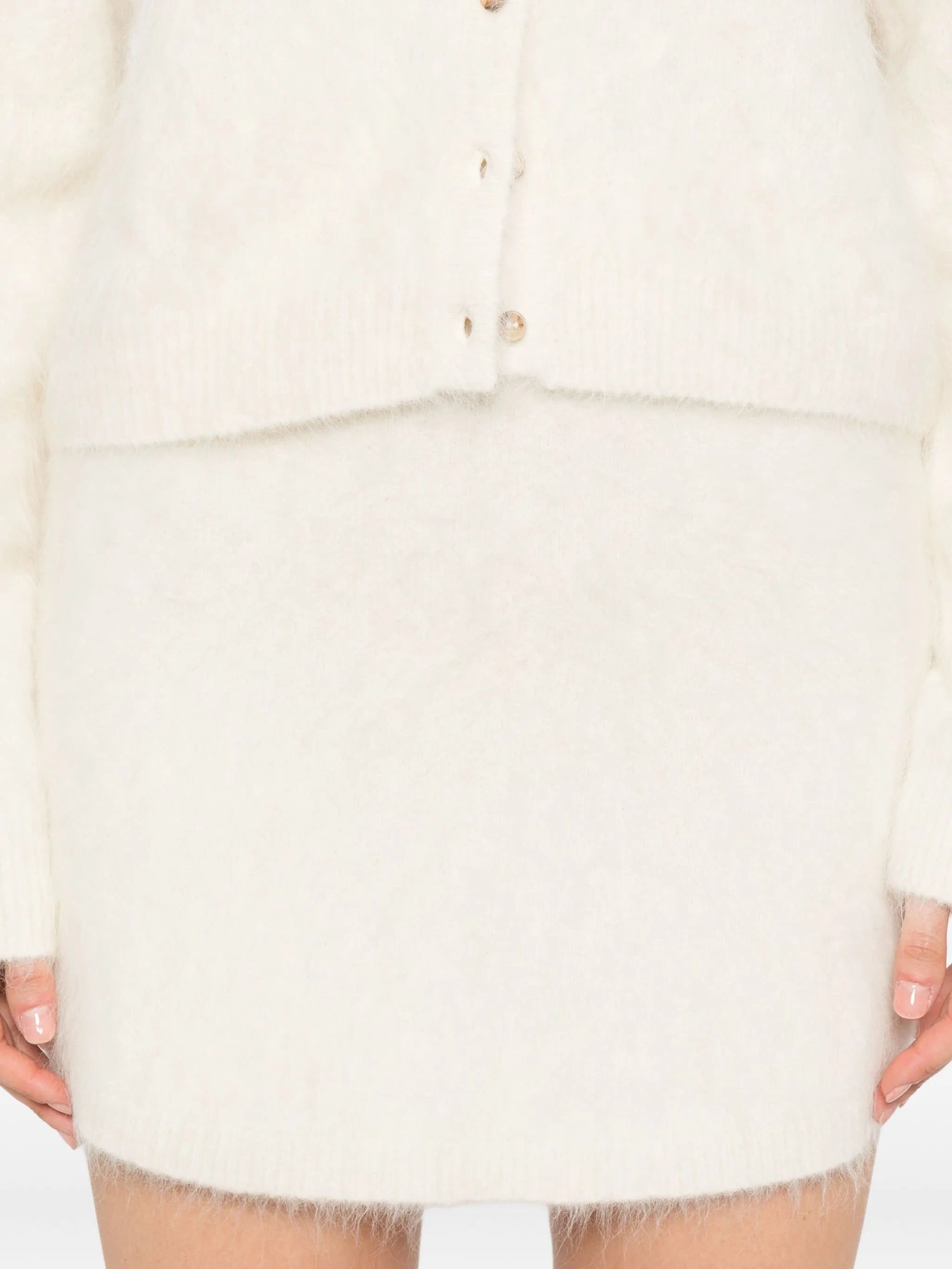 Alpaca mini skirt
