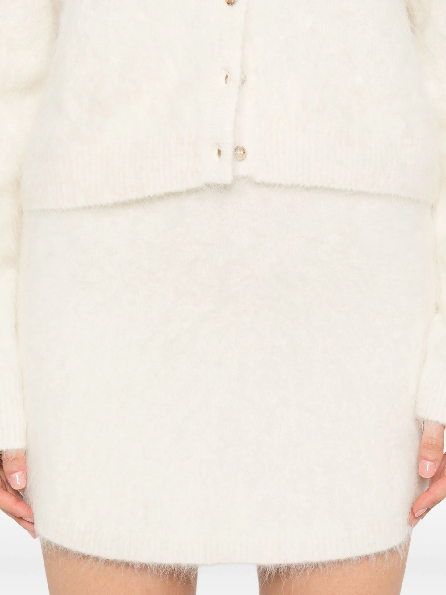 Alpaca mini skirt
