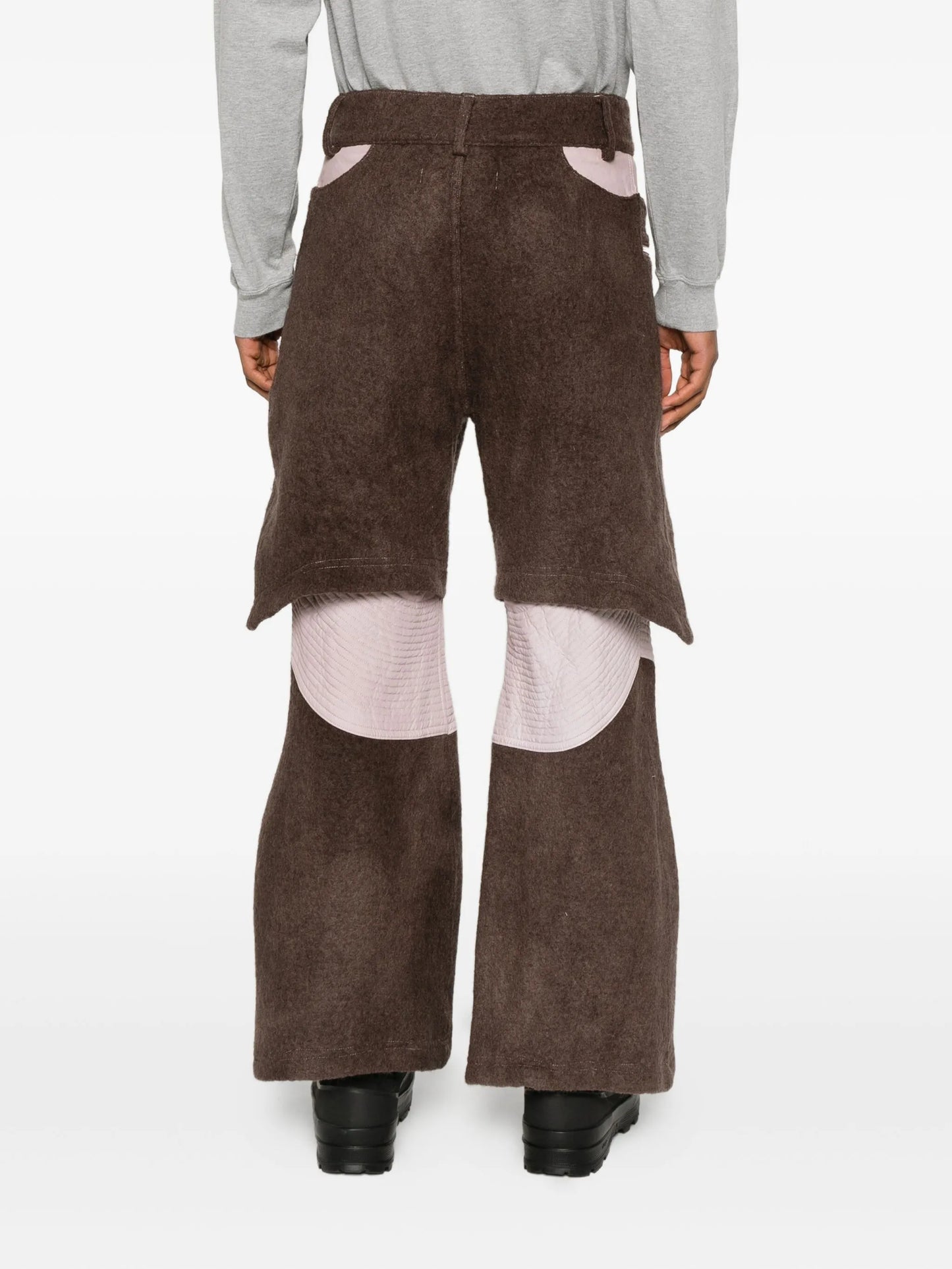 layered trousers