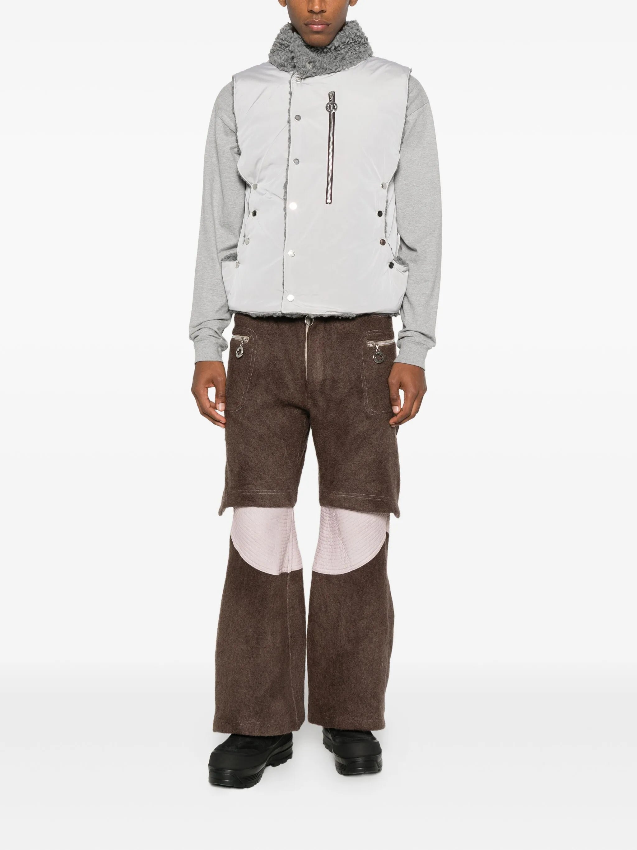 layered trousers