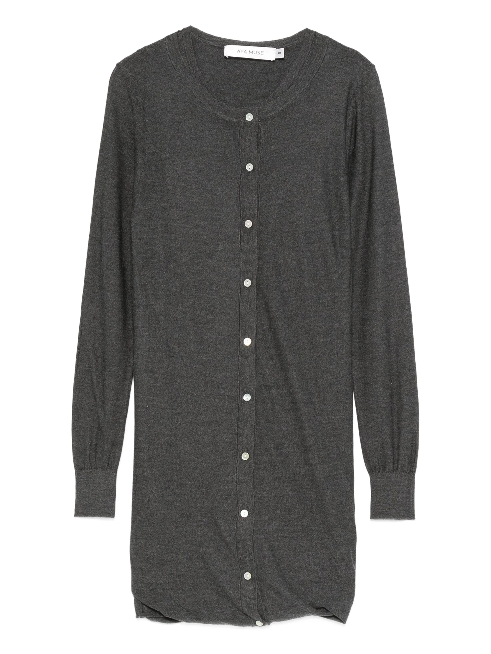 Eira buttoned mini dress