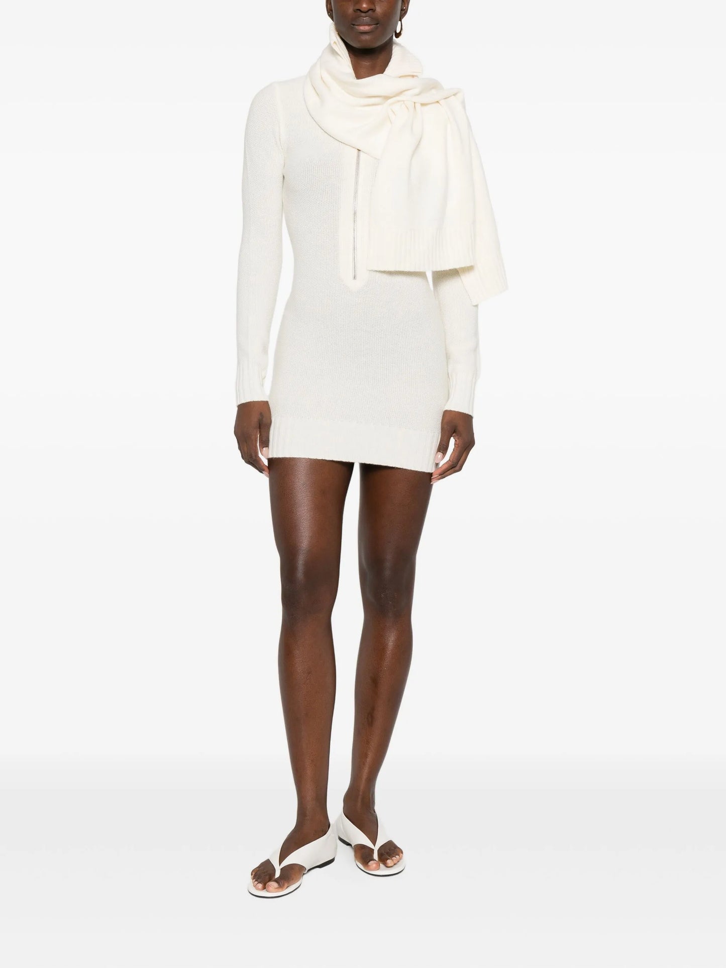Amar scarf mini dress