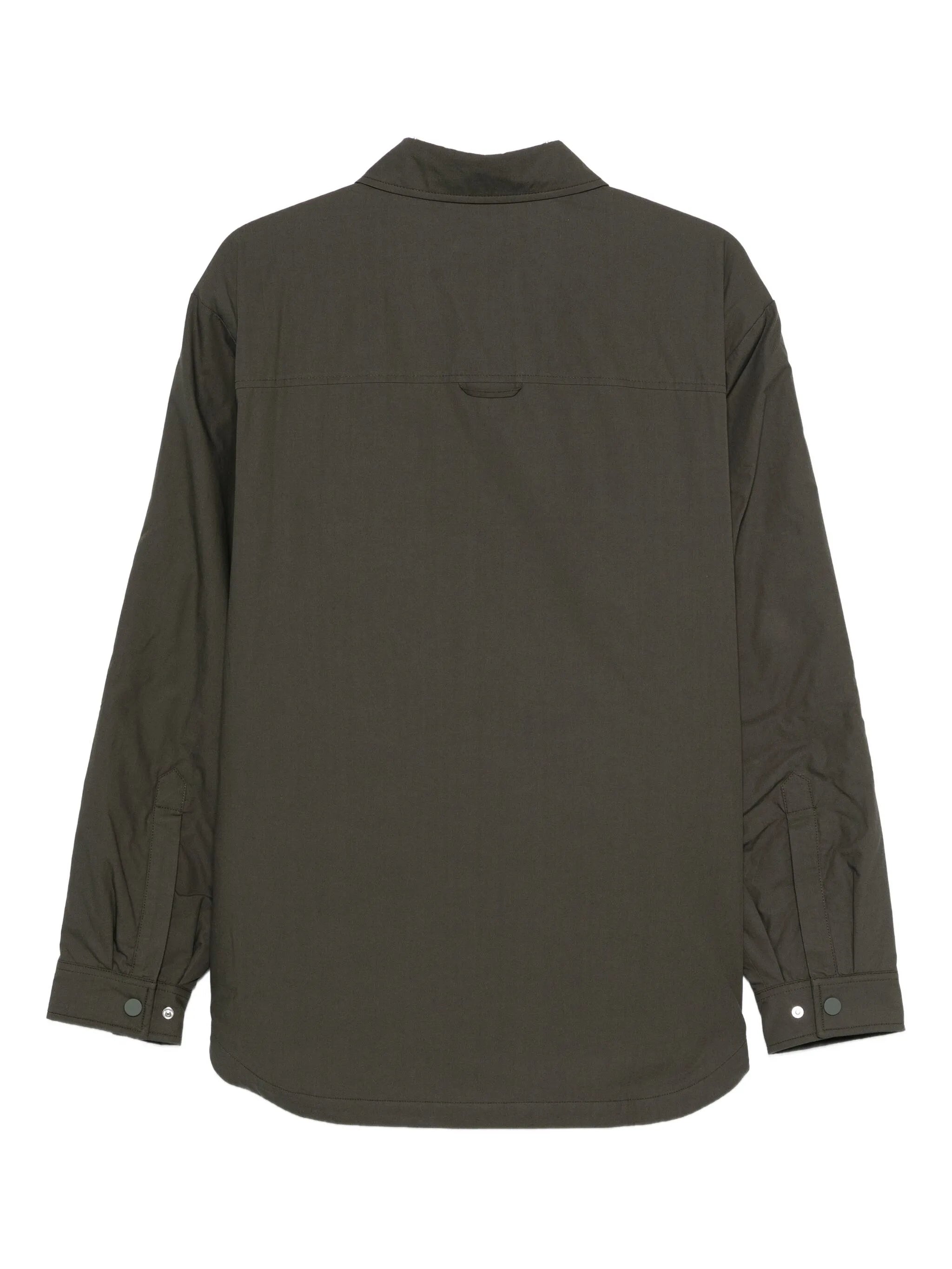 Olkay quilted padded cotton overshirt