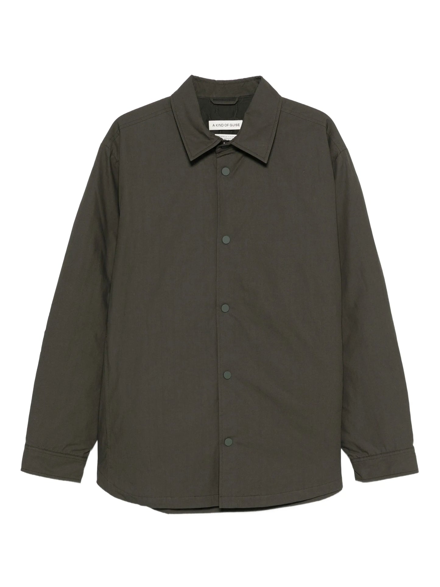 Olkay quilted padded cotton overshirt