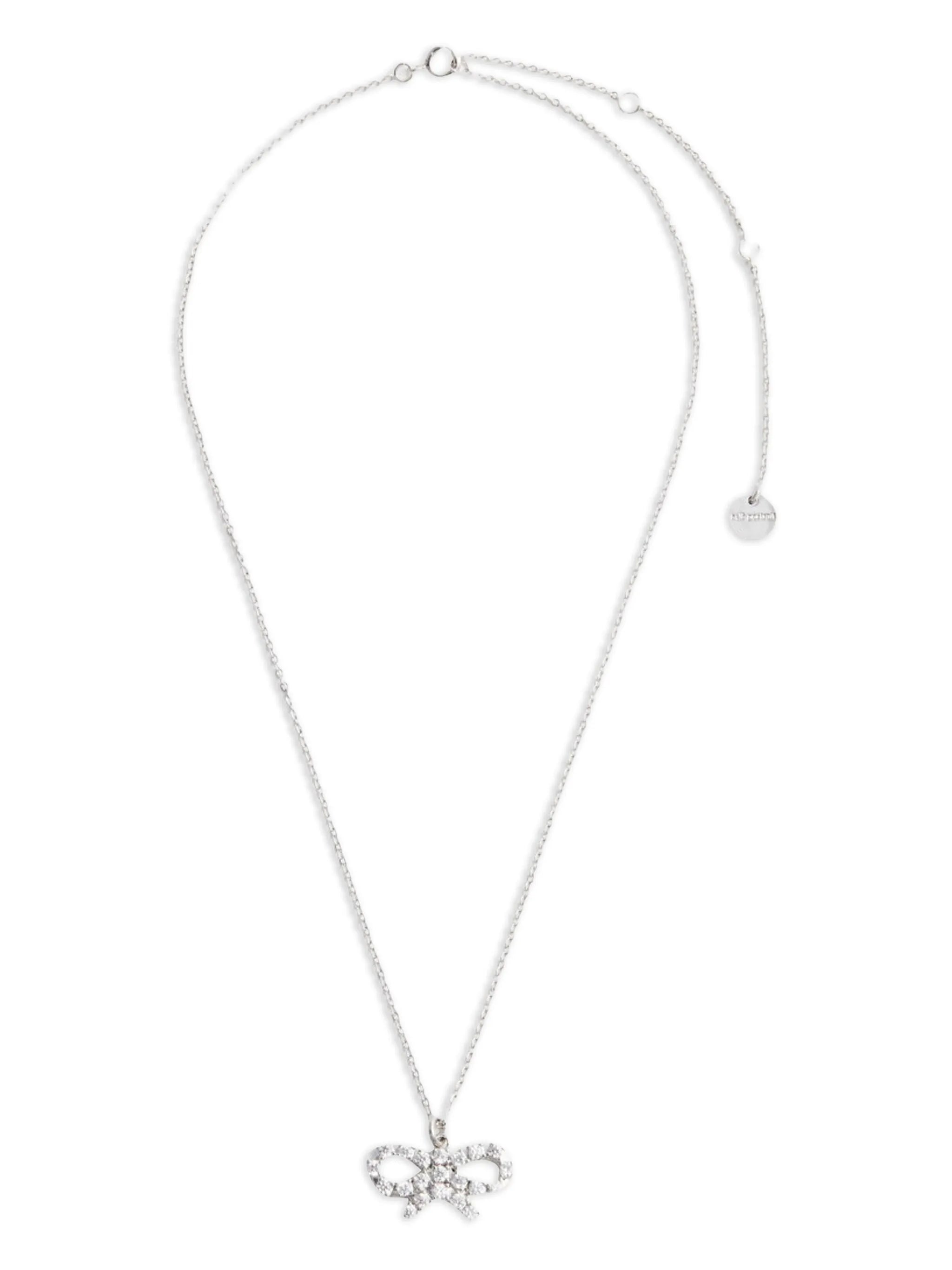 crystal-bow necklace