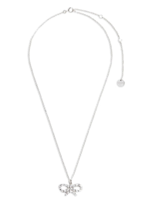 crystal-bow necklace