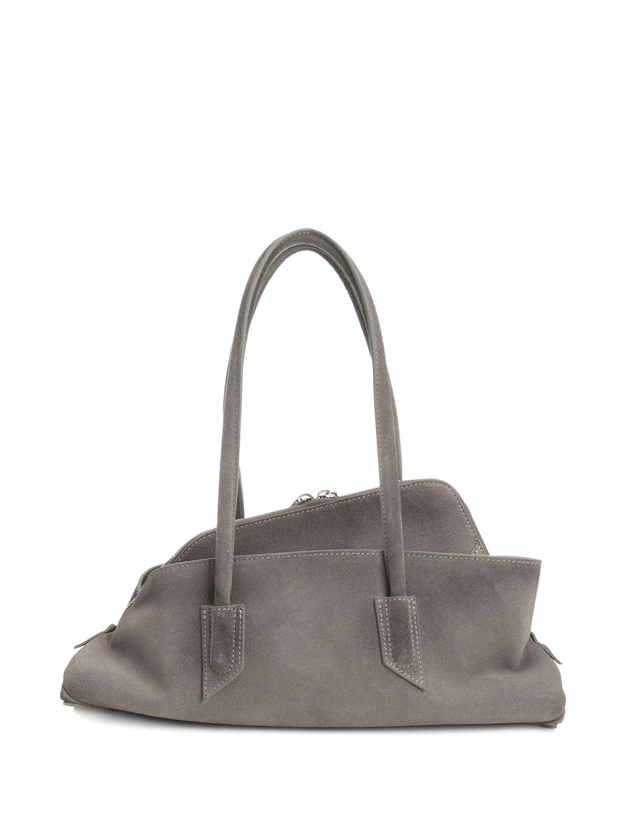 small La Passeggiata suede shoulder bag
