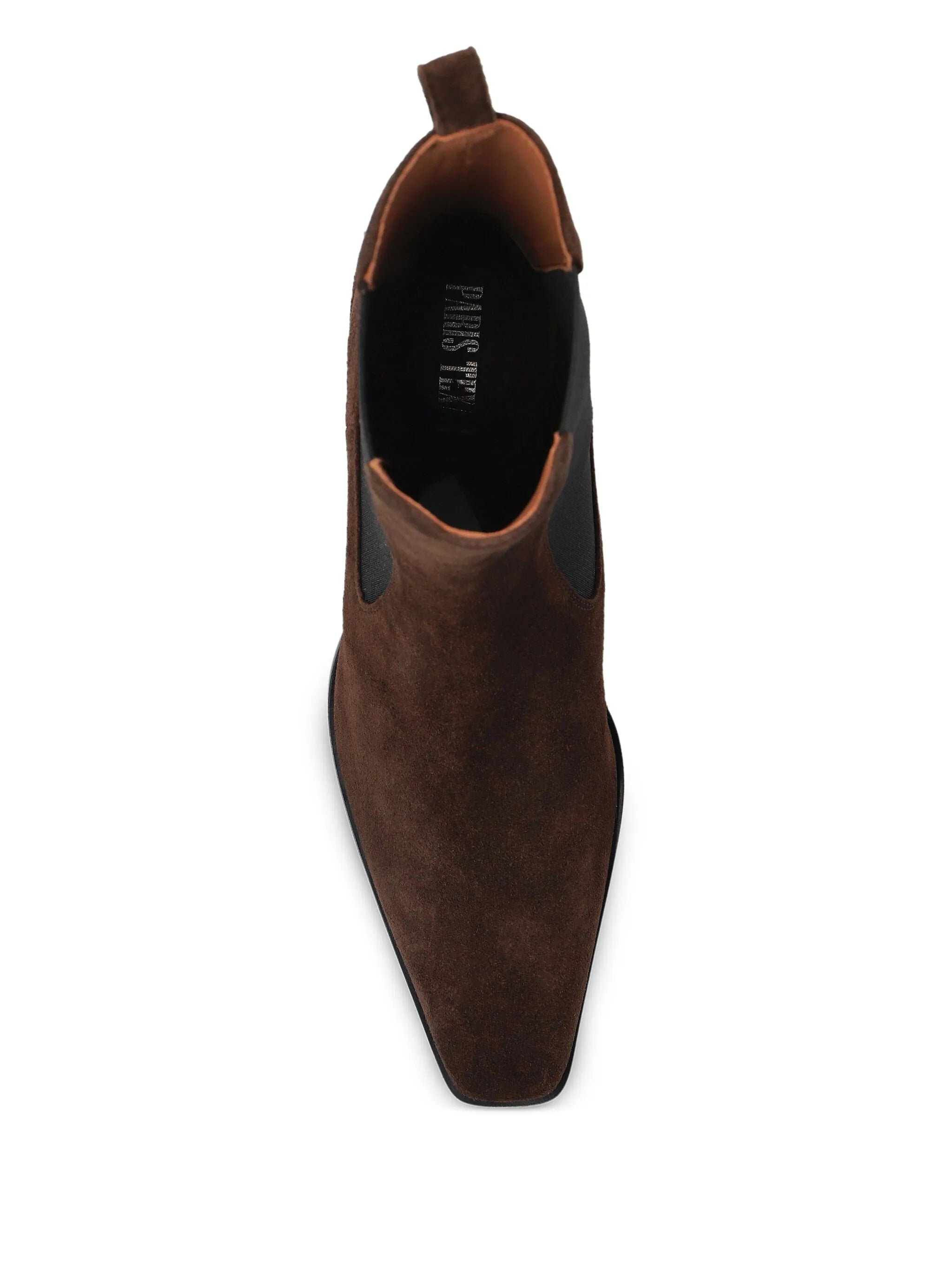pointed-toe block-heel boots