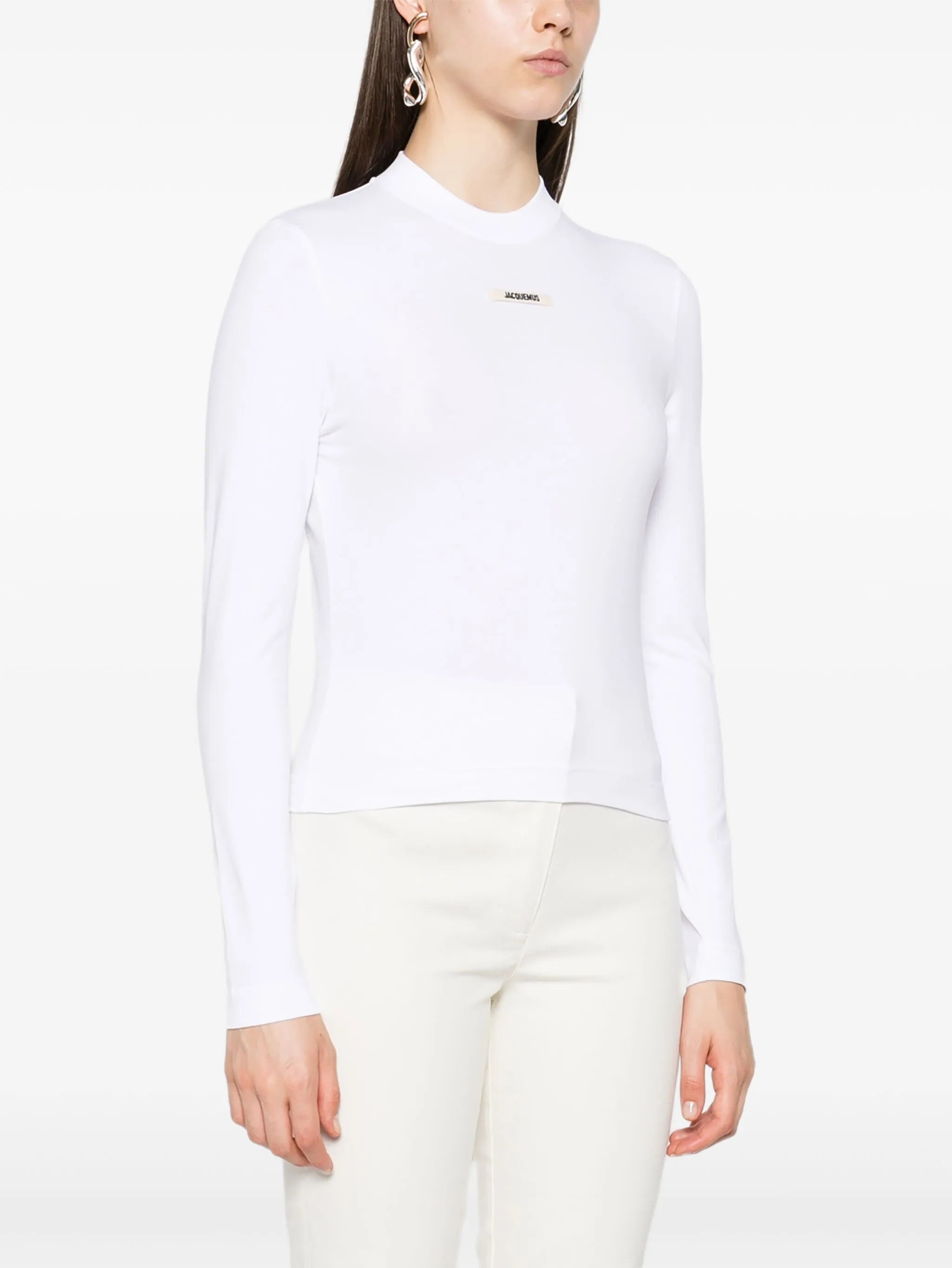 logo-patch long-sleeve T-shirt
