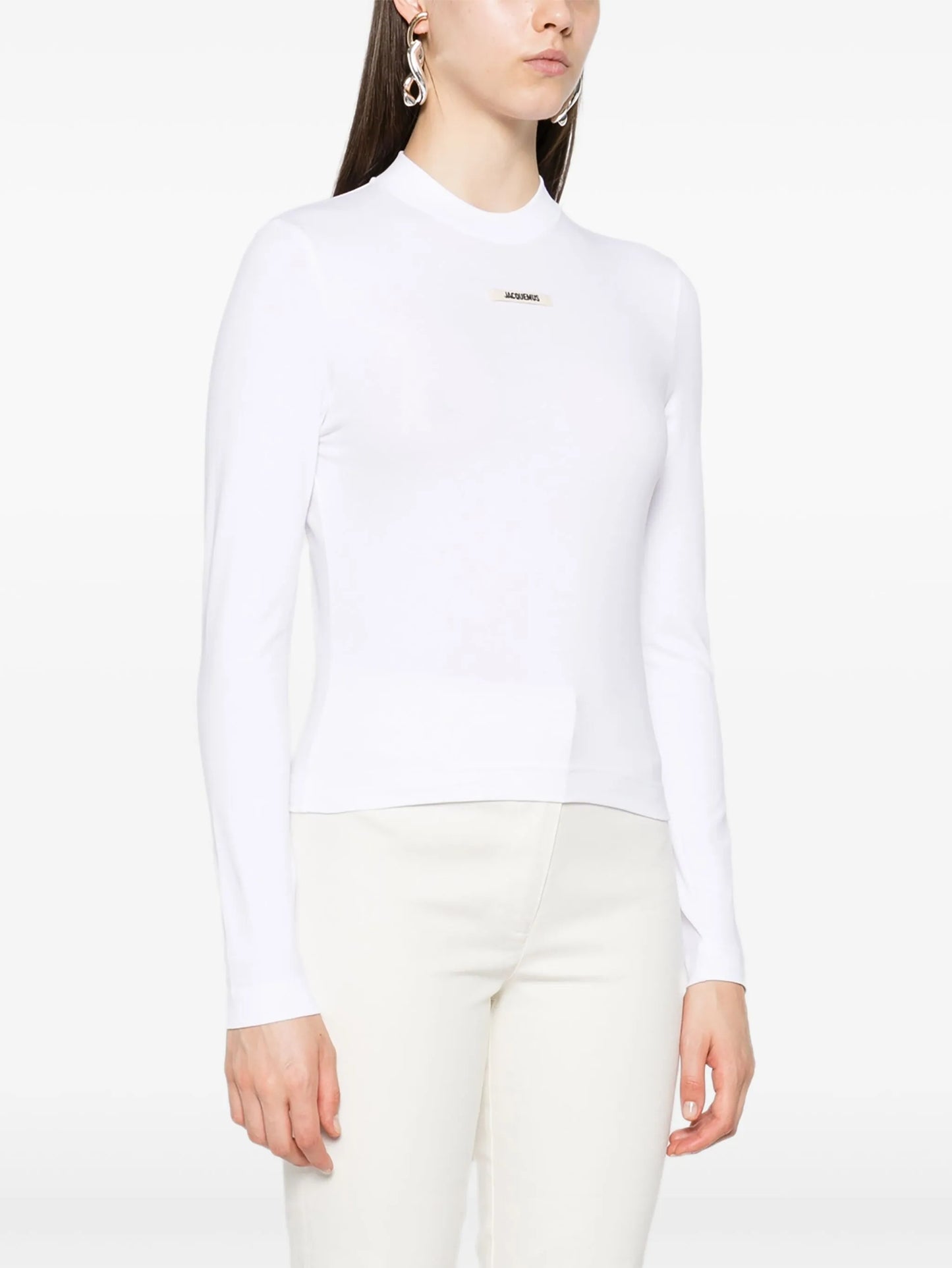 logo-patch long-sleeve T-shirt