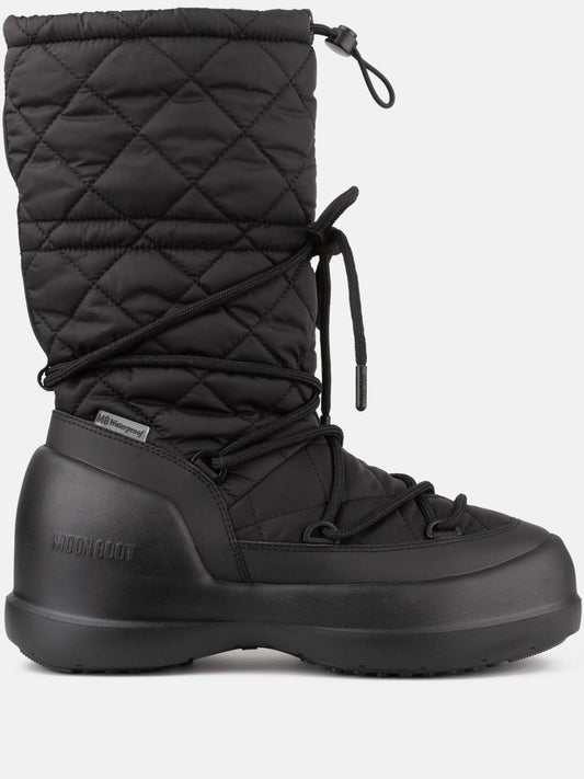Mezzaluna lace-up rain boots
