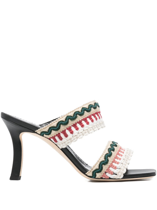 95mm Mabecomu woven sandals