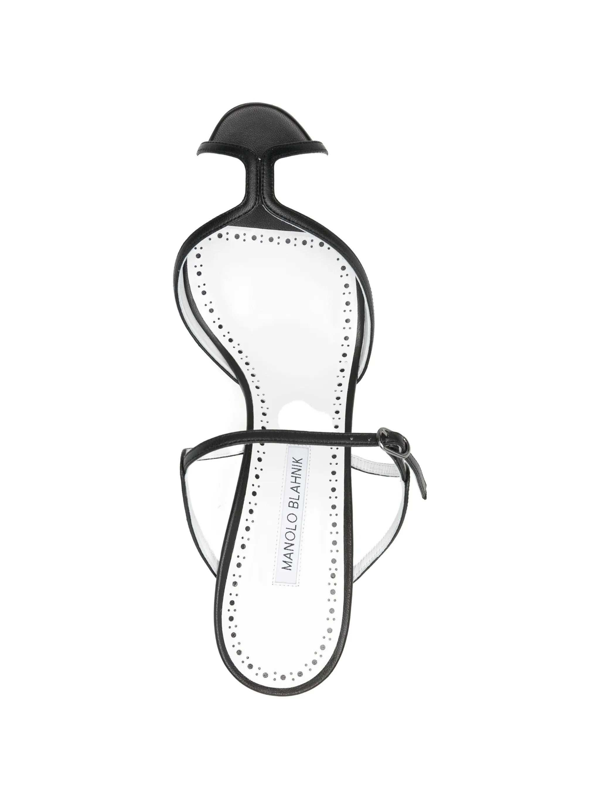 heel strap leather sandals